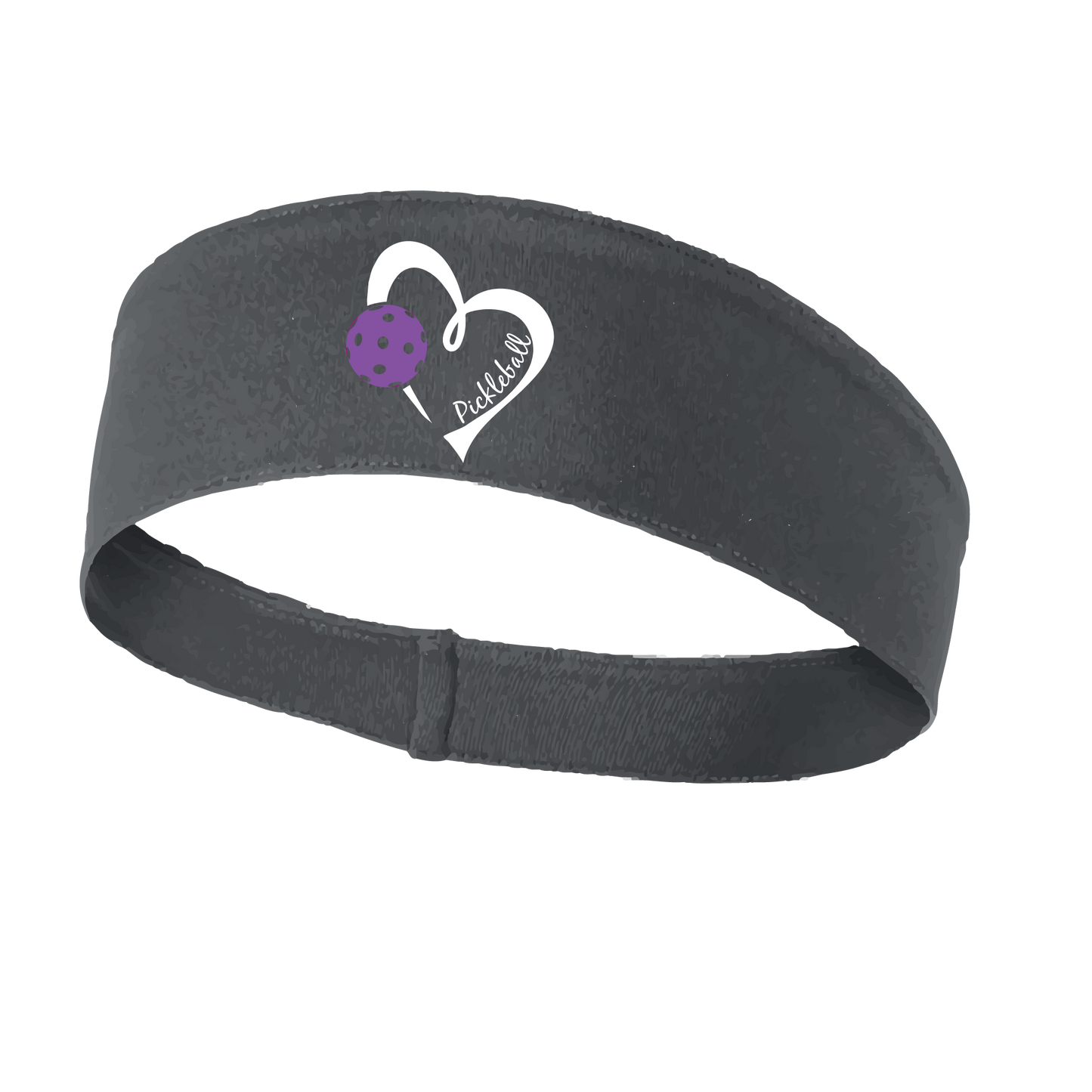 Pickleball Love (Purple) | Pickleball Headband | 100% Polyester