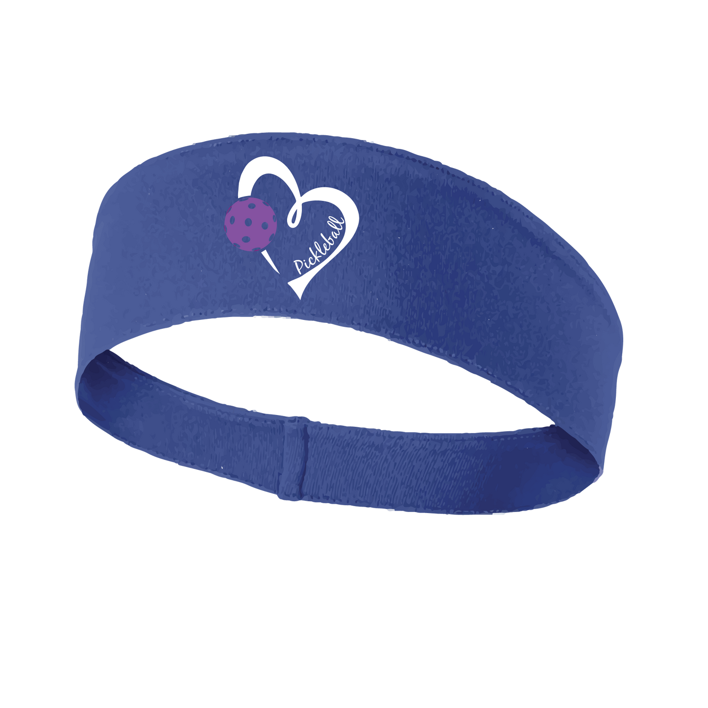 Pickleball Love (Purple) | Pickleball Headband | 100% Polyester