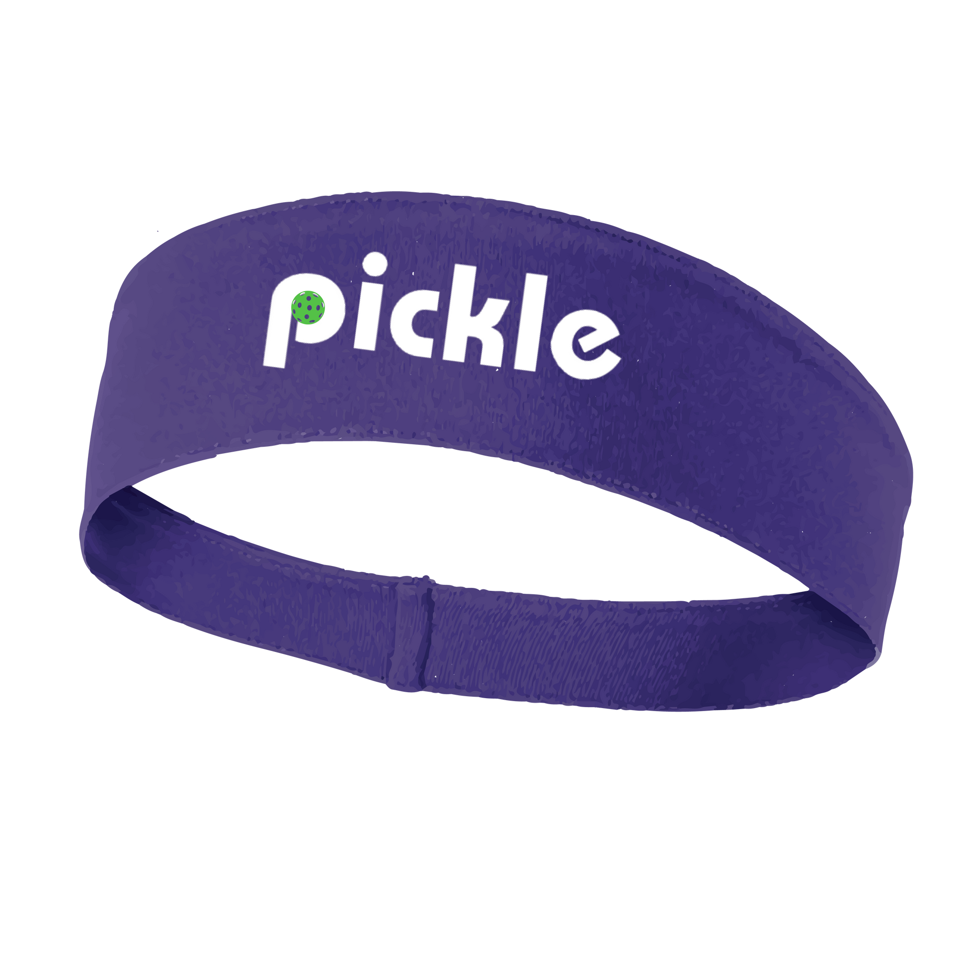 Tailored for a precise fit, this lightweight and moisture-wicking headband features an attractive pickleball design. Finished with single-needle top-stitching, it is available in various colors. Pickleball enthusiasts can express their passion for the sport with this stylish accessory.