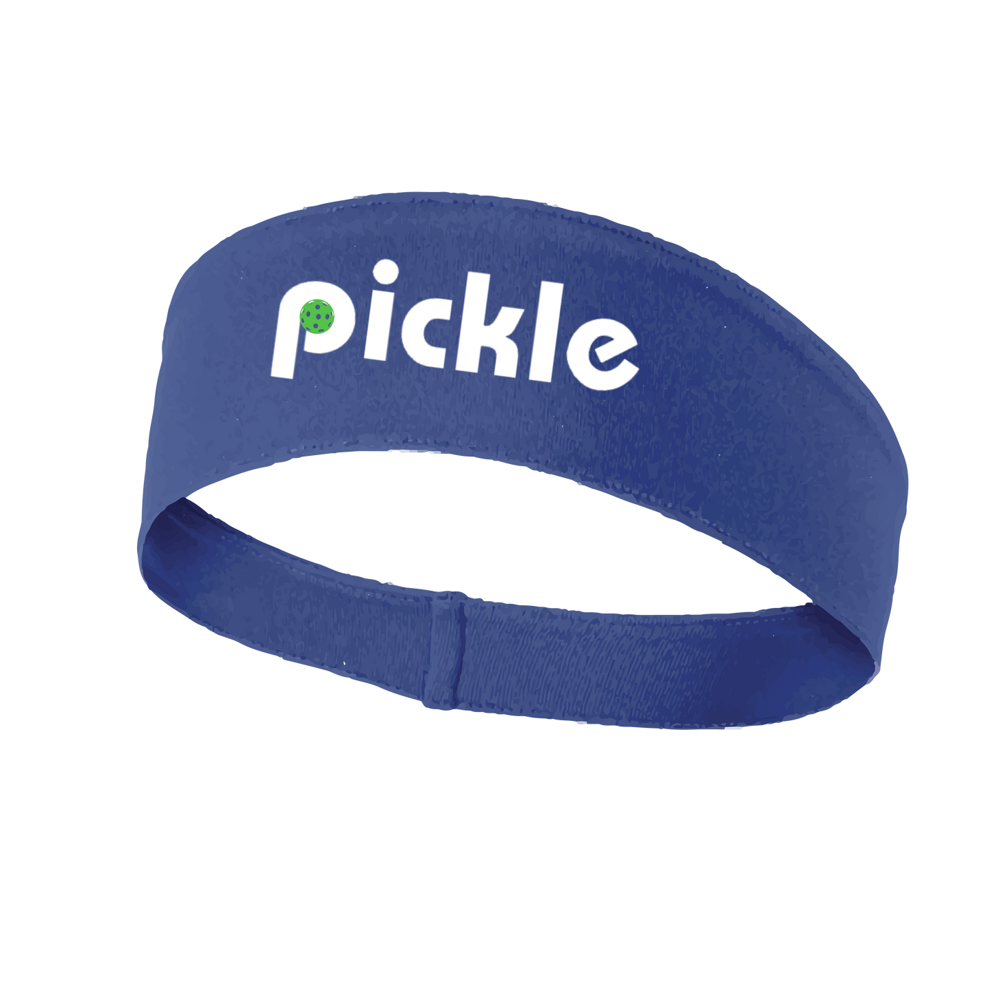 Tailored for a precise fit, this lightweight and moisture-wicking headband features an attractive pickleball design. Finished with single-needle top-stitching, it is available in various colors. Pickleball enthusiasts can express their passion for the sport with this stylish accessory.