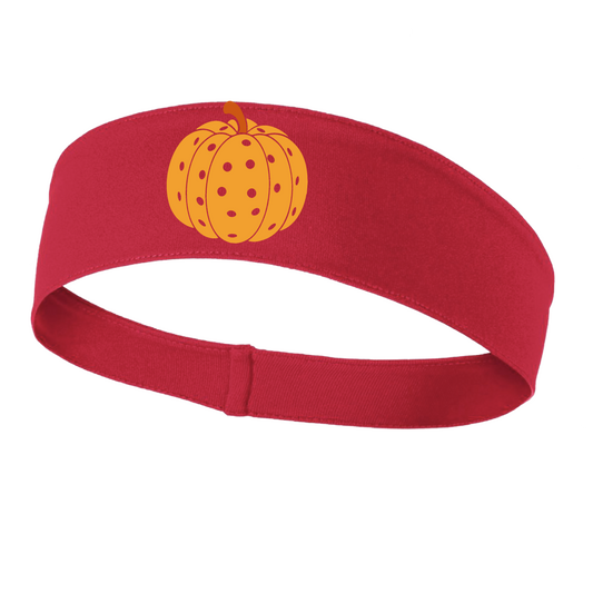 Pumpkin Pickleball | Pickleball Headband | 100% Polyester