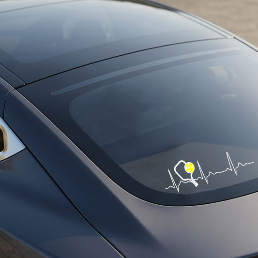 Pickleball Car Decal – Fun Pickleball Sticker for Cars, Trucks & SUVs