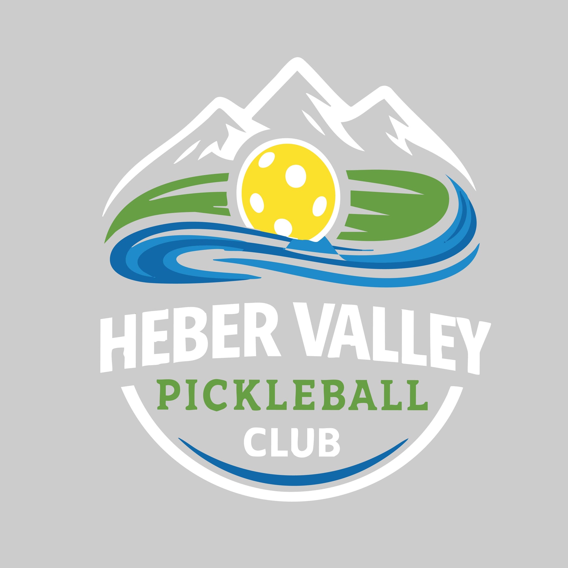 Heber Valley Pickleball Club (Customizable) | Men's 1/4 Zip Long Sleeve Pullover Athletic Performance Shirt | 100% Polyester