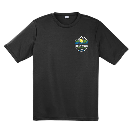 Heber Valley Pickleball Club (Customizable) | Men's Short Sleeve Pickleball Performance T-Shirt | 100% Polyester