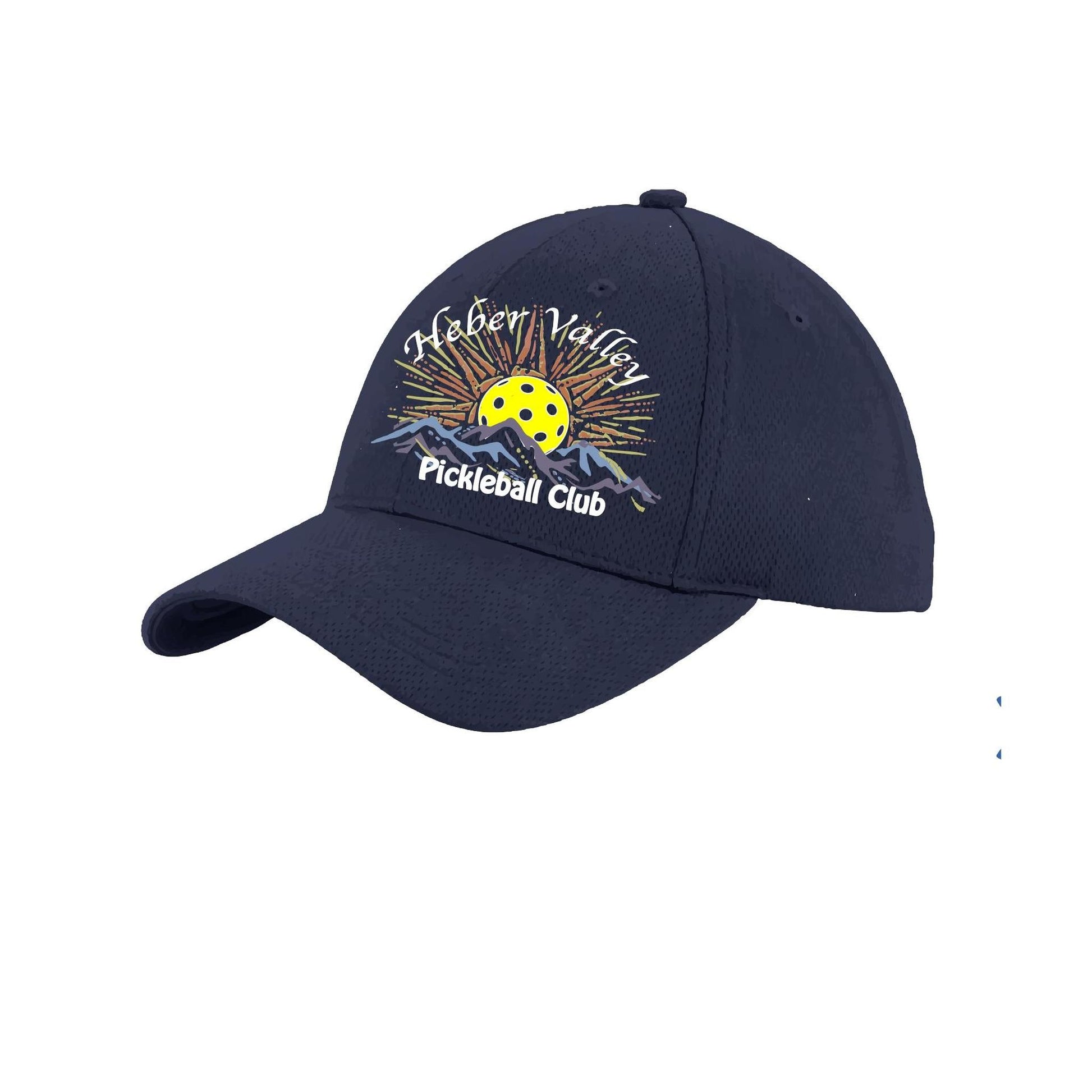 Heber Valley Pickleball Club | Pickleball Hat | Moisture-Wicking 100% Polyester