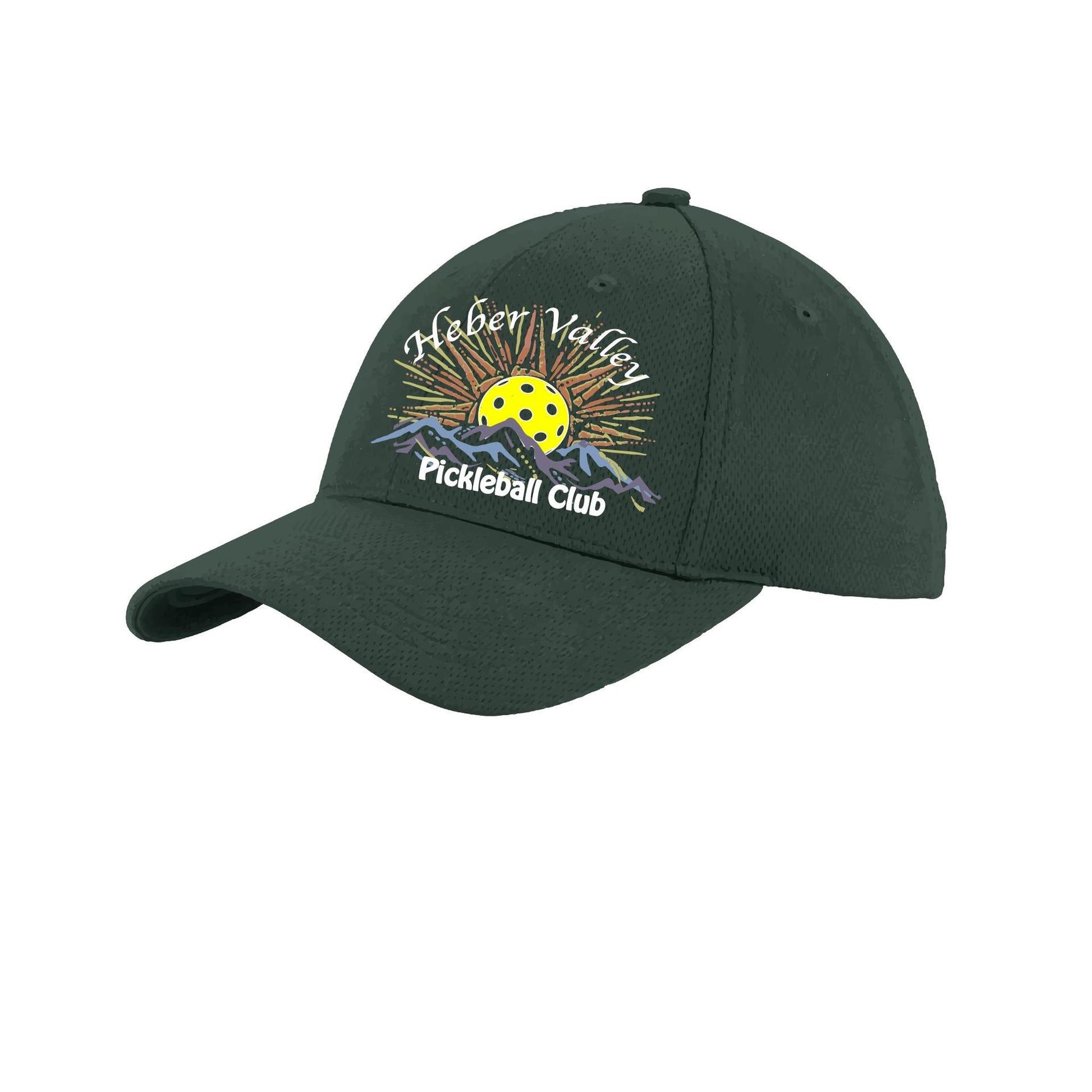 Heber Valley Pickleball Club | Pickleball Hat | Moisture-Wicking 100% Polyester