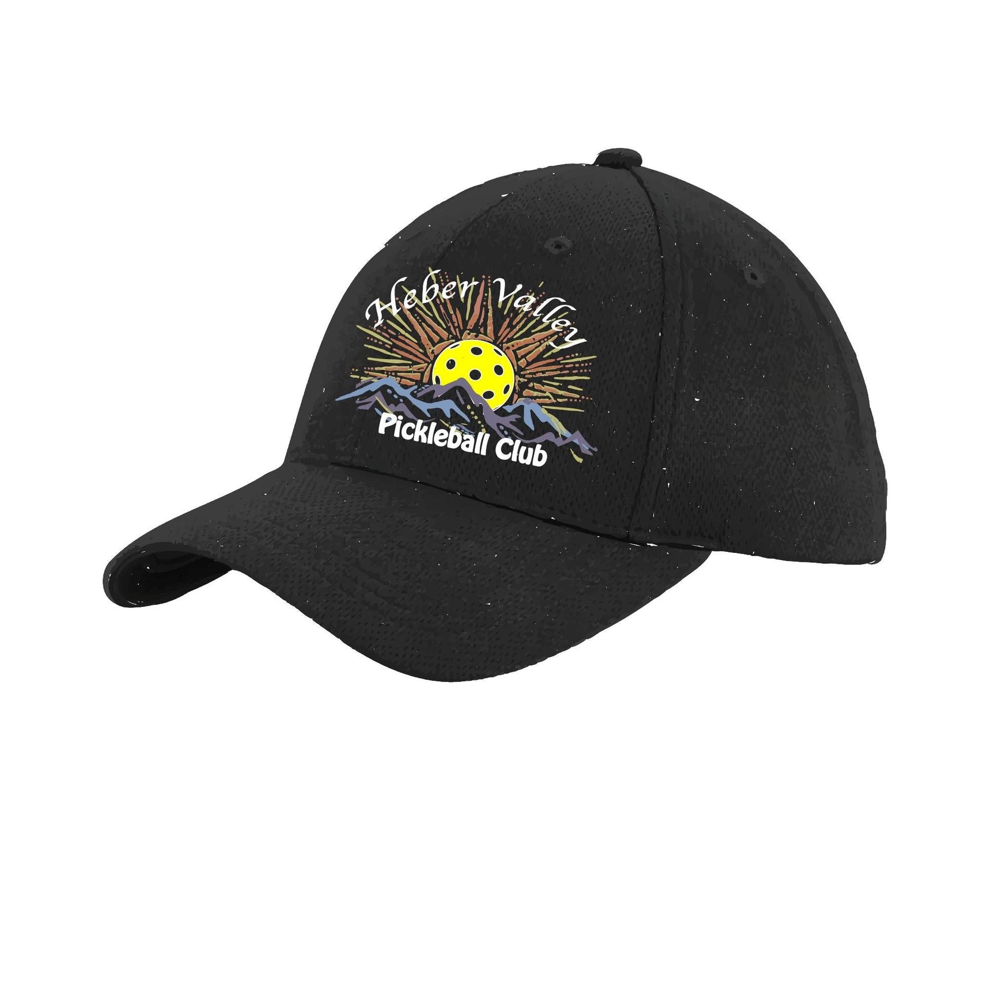 Heber Valley Pickleball Club | Pickleball Hat | Moisture-Wicking 100% Polyester