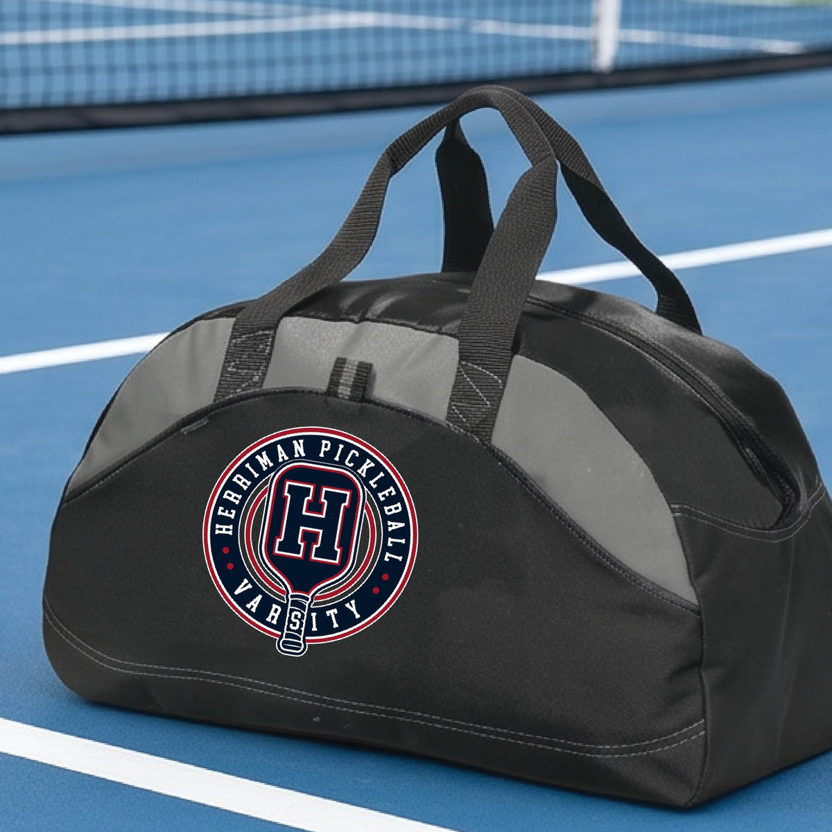 Herriman High School Personalized UHSPA Black Team Duffel Bag – Pickleball & Weekend Travel Bag