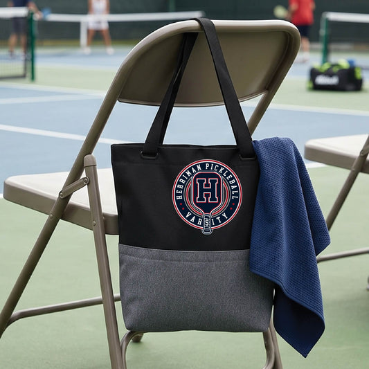 Herriman High School Pickleball Tote Bag Sports Tote for Pickleball Players Gift Court Carryall