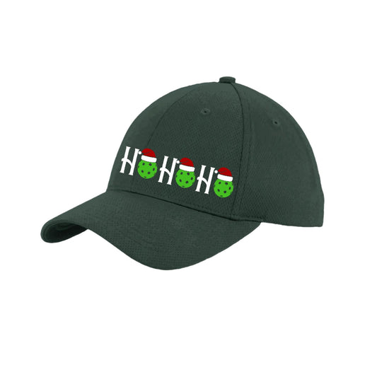Ho Ho Ho | Pickleball Hat | Moisture-Wicking 100% Polyester