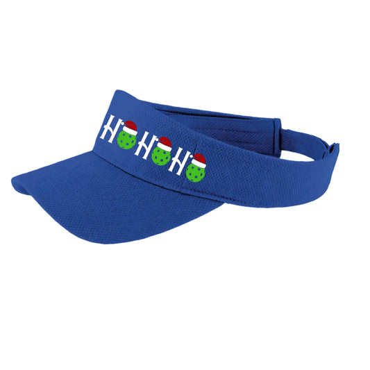 Ho Ho Ho | Pickleball Visors | Moisture Wicking 100% Polyester