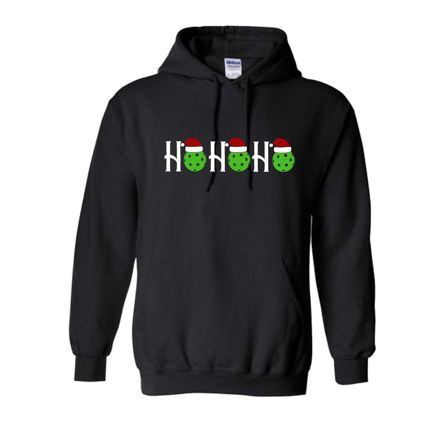 Ho Ho Ho | Unisex Hoodie Athletic Sweatshirt | 50% Cotton/50% Polyester