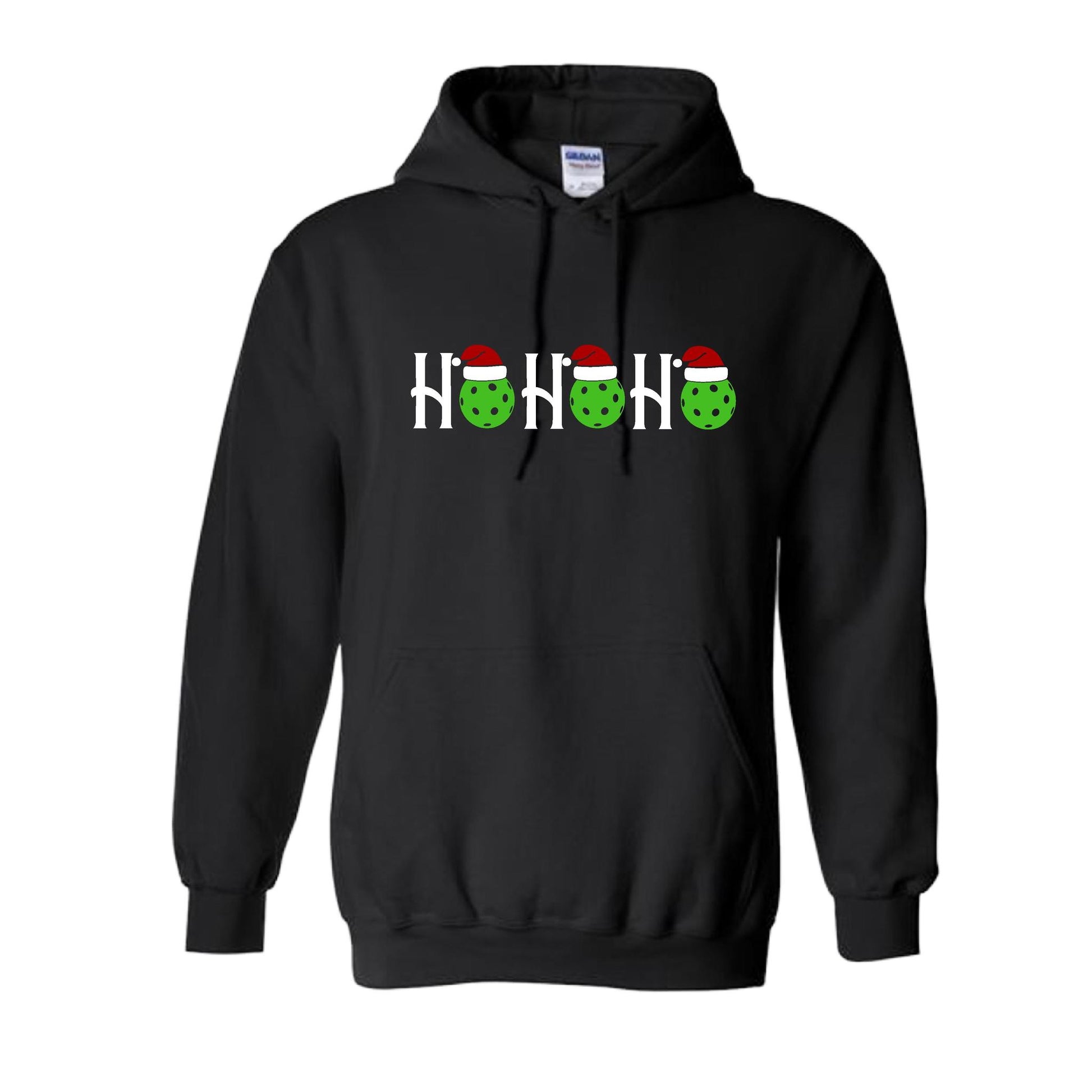 Ho Ho Ho | Unisex Hoodie Athletic Sweatshirt | 50% Cotton/50% Polyester