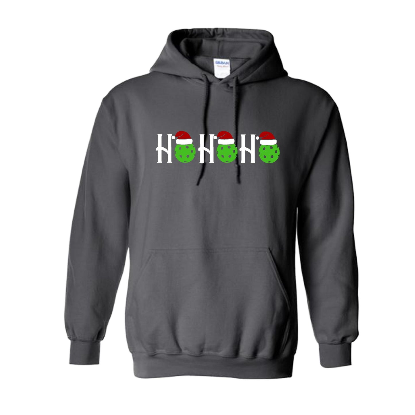 Ho Ho Ho | Unisex Hoodie Athletic Sweatshirt | 50% Cotton/50% Polyester