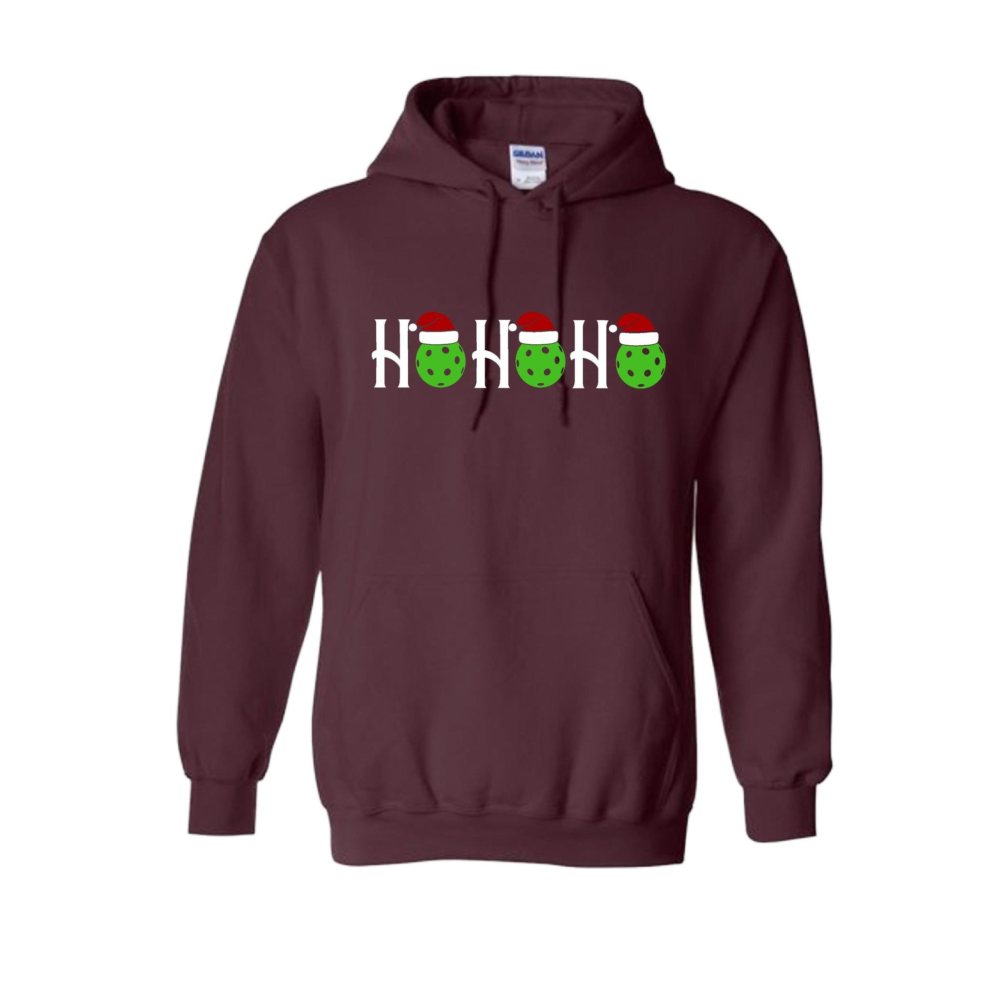Ho Ho Ho | Unisex Hoodie Athletic Sweatshirt | 50% Cotton/50% Polyester