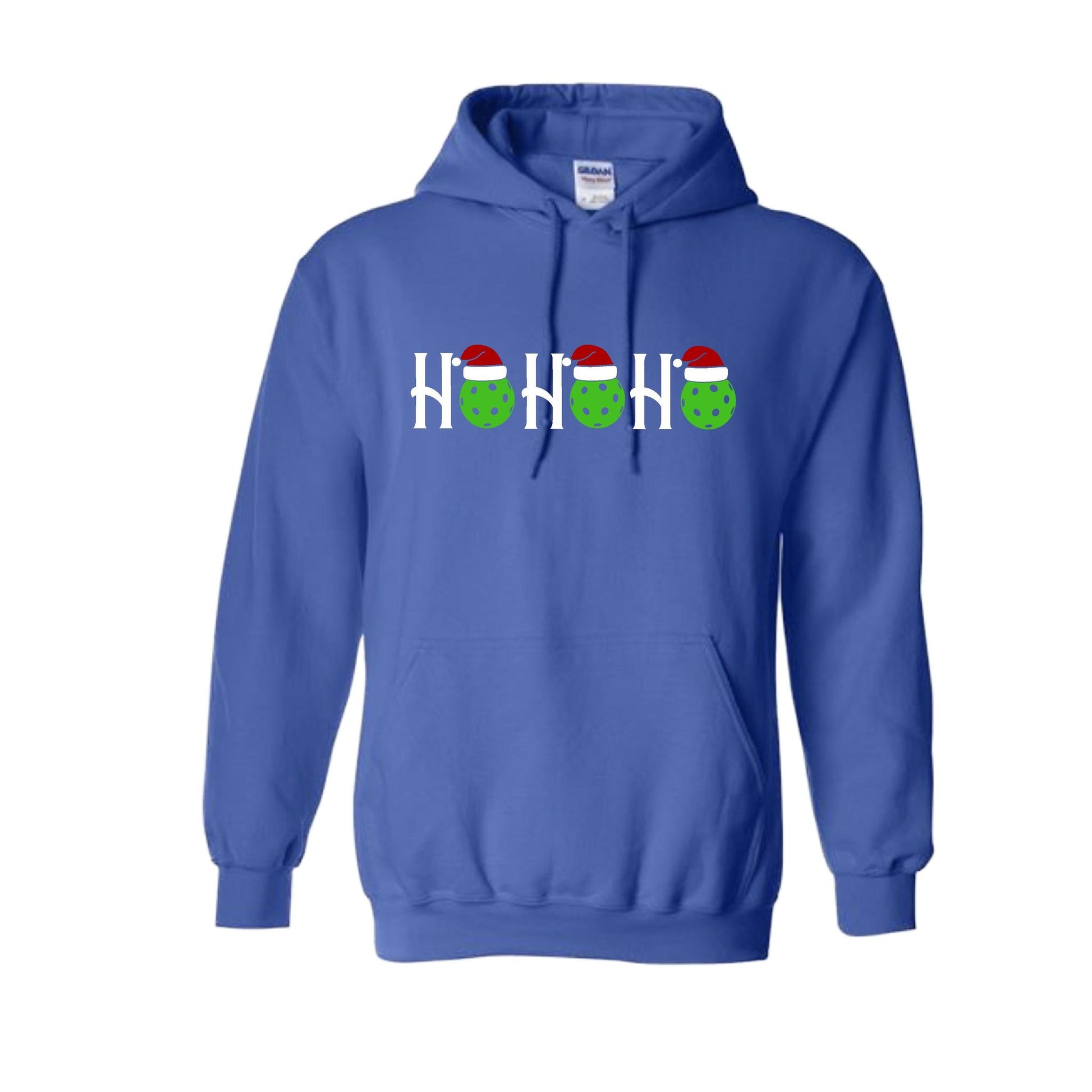 Ho Ho Ho | Unisex Hoodie Athletic Sweatshirt | 50% Cotton/50% Polyester
