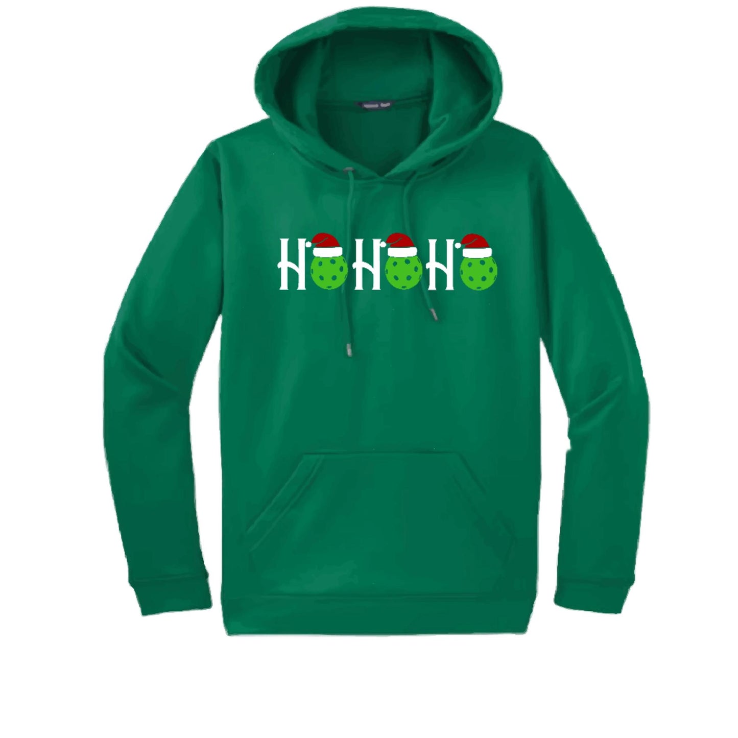 Ho Ho Ho | Unisex Hoodie Athletic Sweatshirt | 50% Cotton/50% Polyester