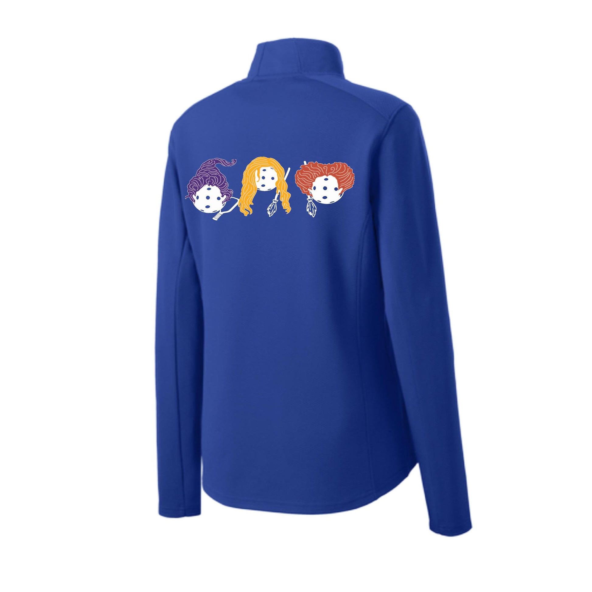 Hocus Pocus | Women's 1/4 Zip Pickleball Performance Pullover Shirt | 100% Polyester
