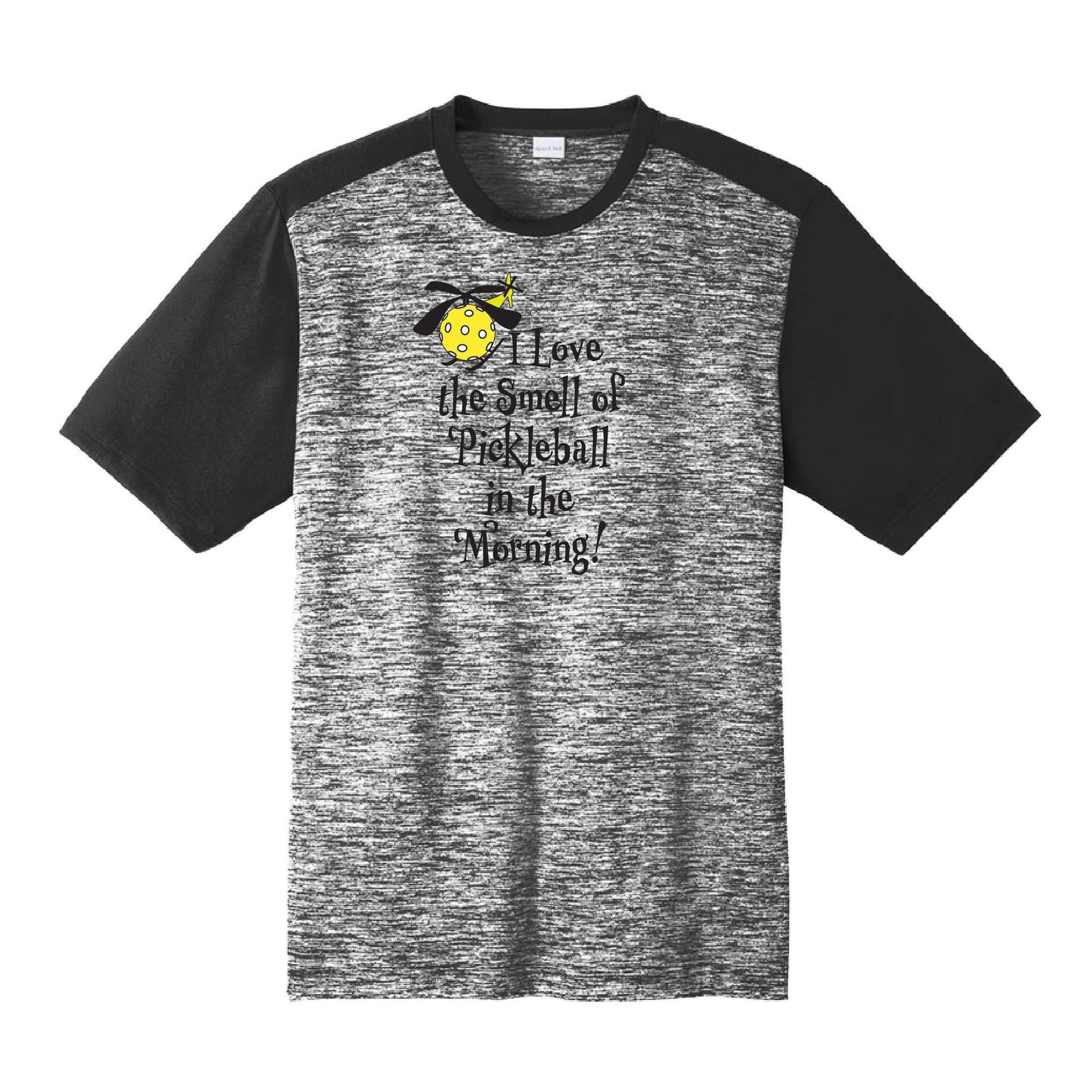 I Love The Smell Of Pickleball In The Morning | Clearance Men’s Pickleball Performance T-Shirt | 100% Polyester