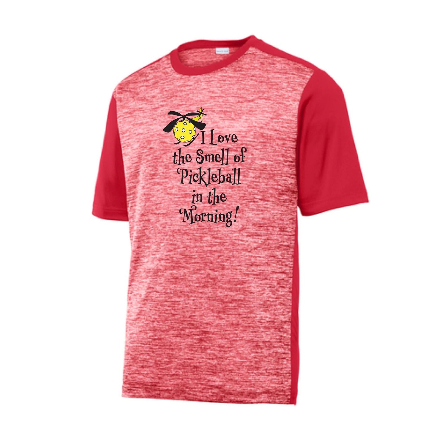 I Love The Smell Of Pickleball In The Morning | Clearance Men’s Pickleball Performance T-Shirt | 100% Polyester