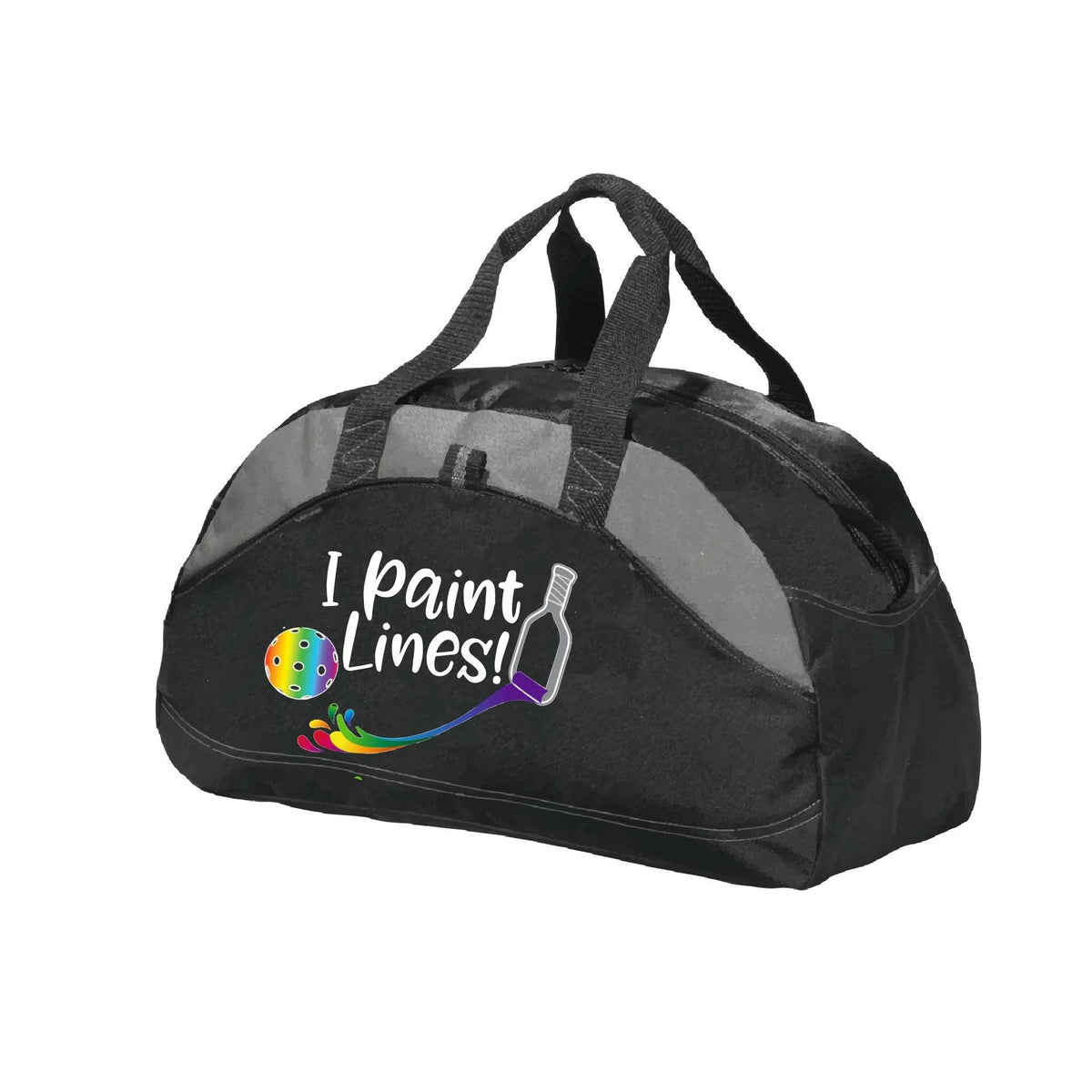 I Paint Pickleball Lines | Pickleball Sports Duffel | Medium Size Court Bag