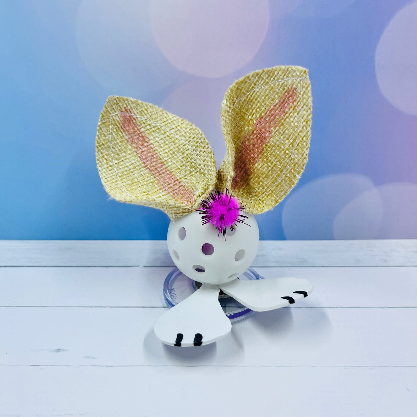 Pickleball Party Pack | 20 Piece "Some Bunny Loves You" Cake And Cupcake Toppers | Birthday Gift Topper