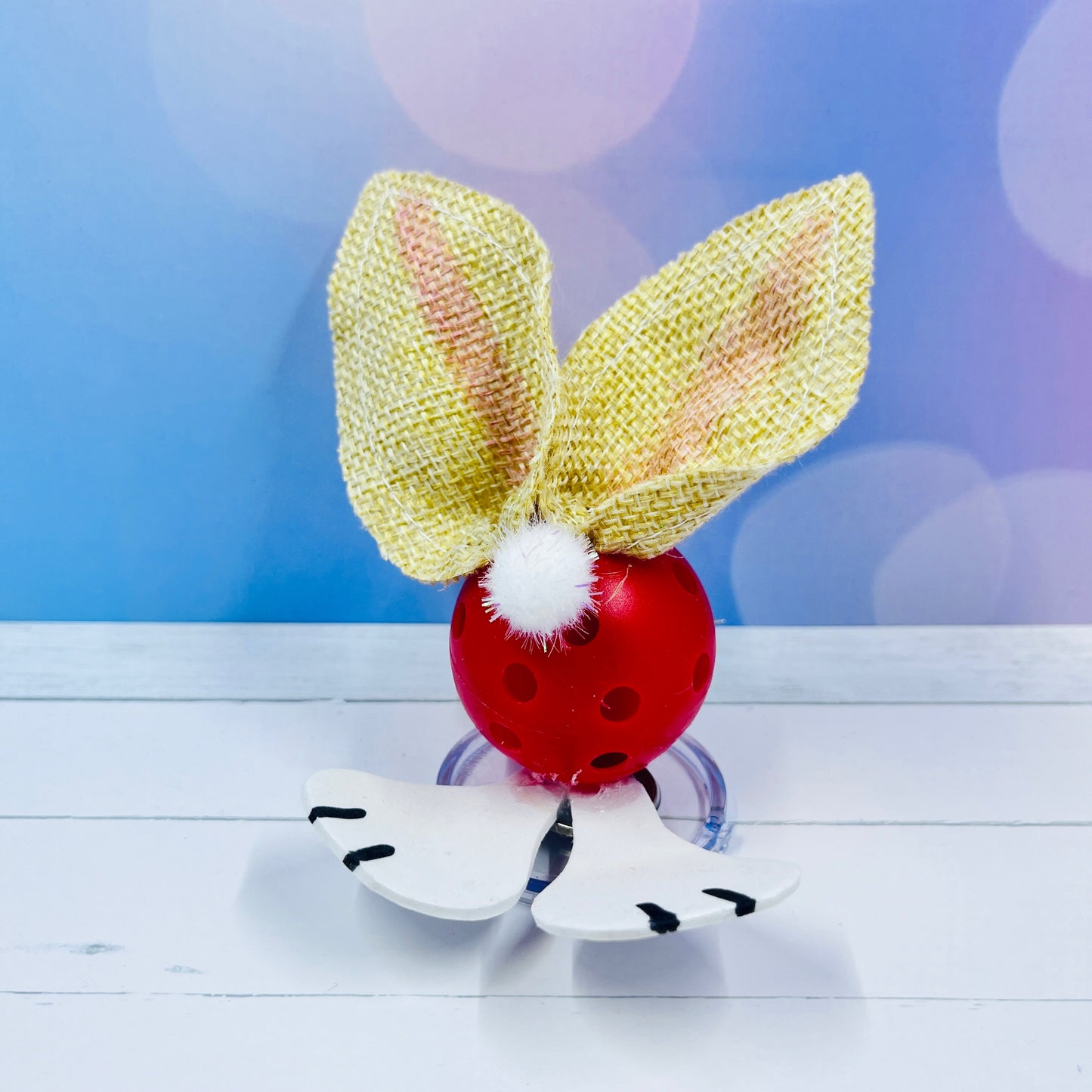 Pickleball Party Pack | 20 Piece "Some Bunny Loves You" Cake And Cupcake Toppers | Birthday Gift Topper