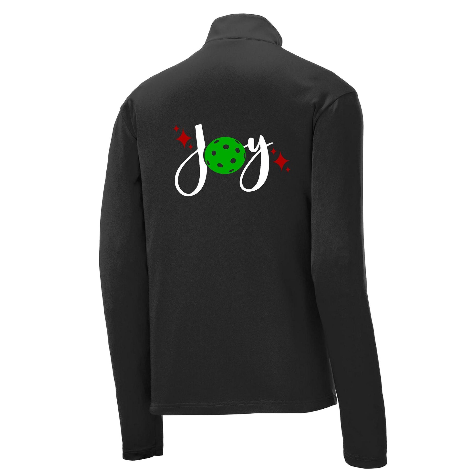 Joy | Men's 1/4 Zip Long Sleeve Pullover Athletic Performance Shirt | 100% Polyester