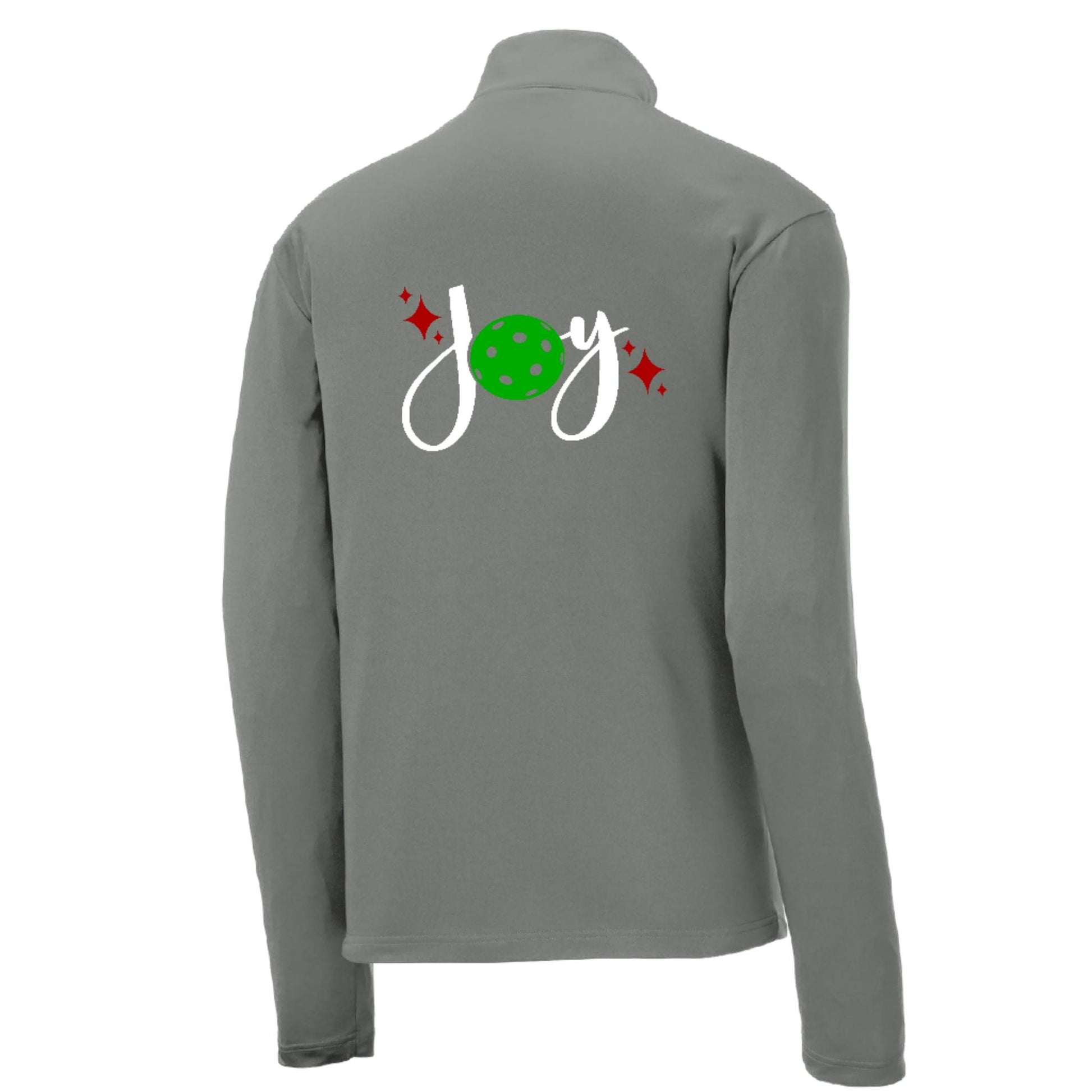 Joy | Men's 1/4 Zip Long Sleeve Pullover Athletic Performance Shirt | 100% Polyester