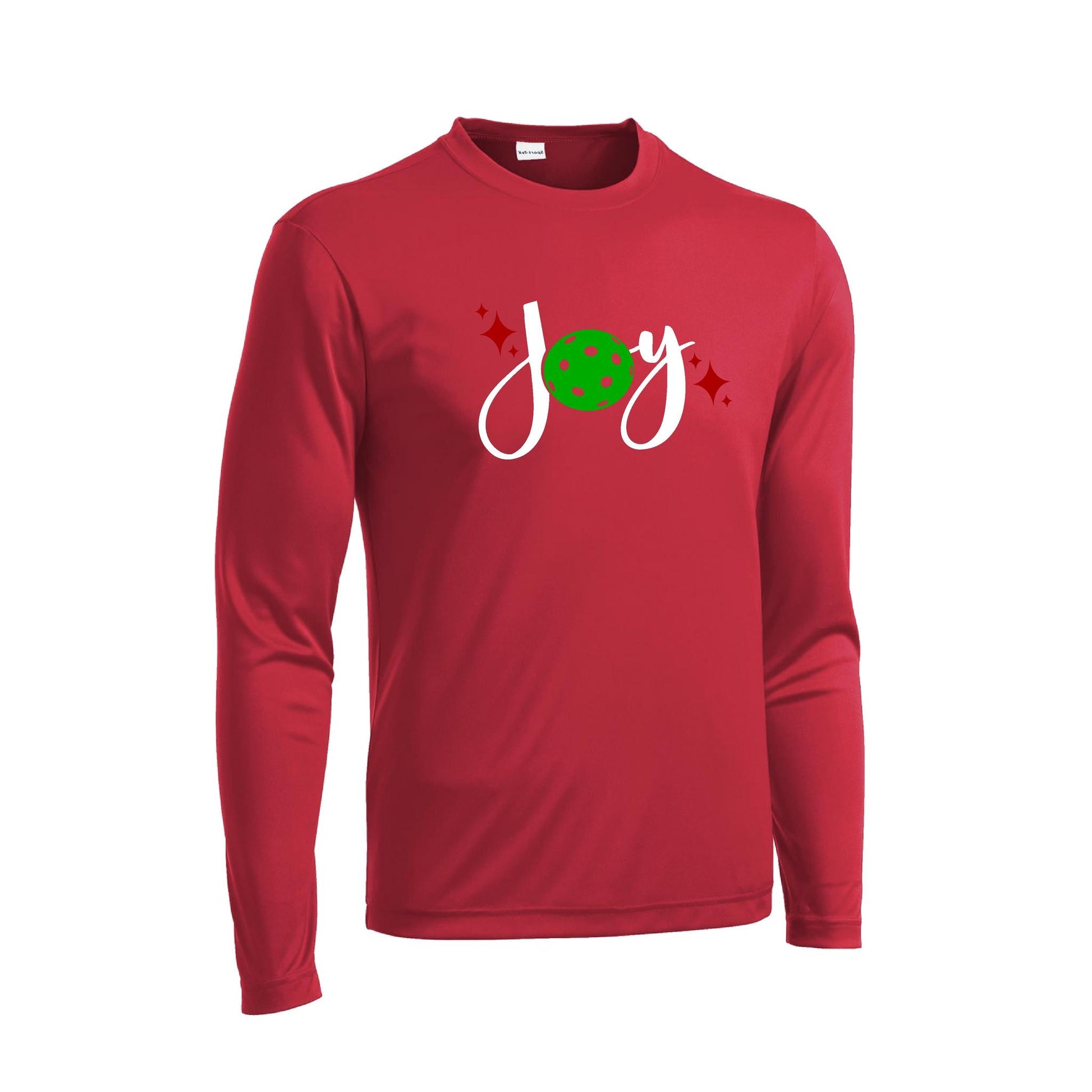 Joy | Men's Long Sleeve Athletic Performance T-Shirt | 100% Polyester