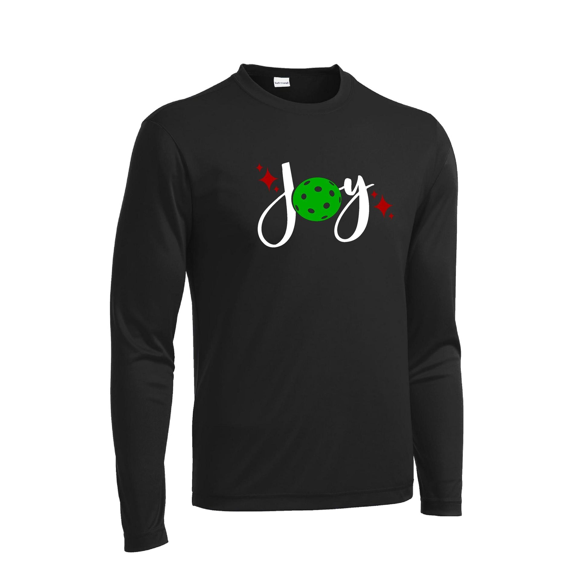 Joy | Men's Long Sleeve Athletic Performance T-Shirt | 100% Polyester
