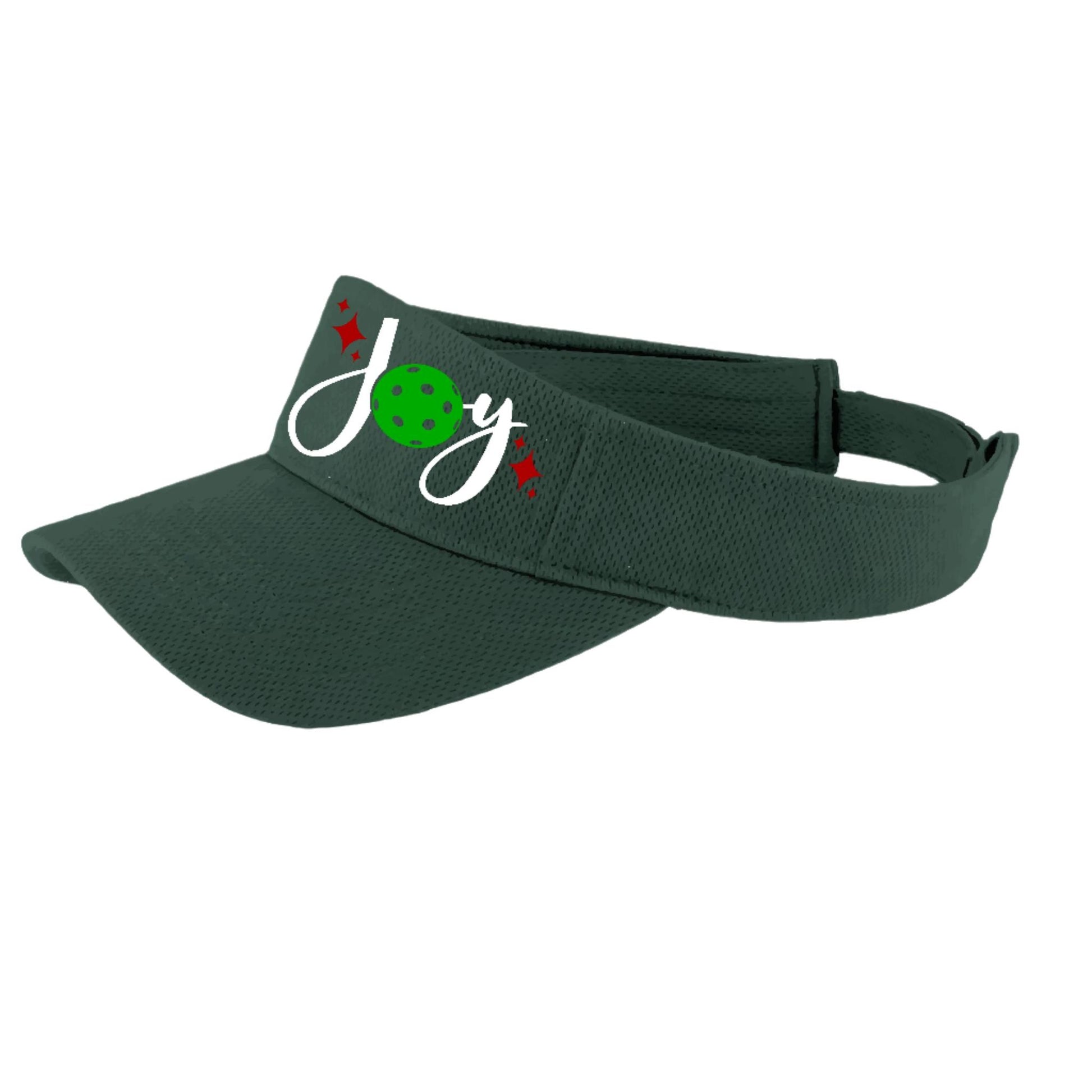 Joy | Pickleball Visors | Moisture Wicking 100% Polyester