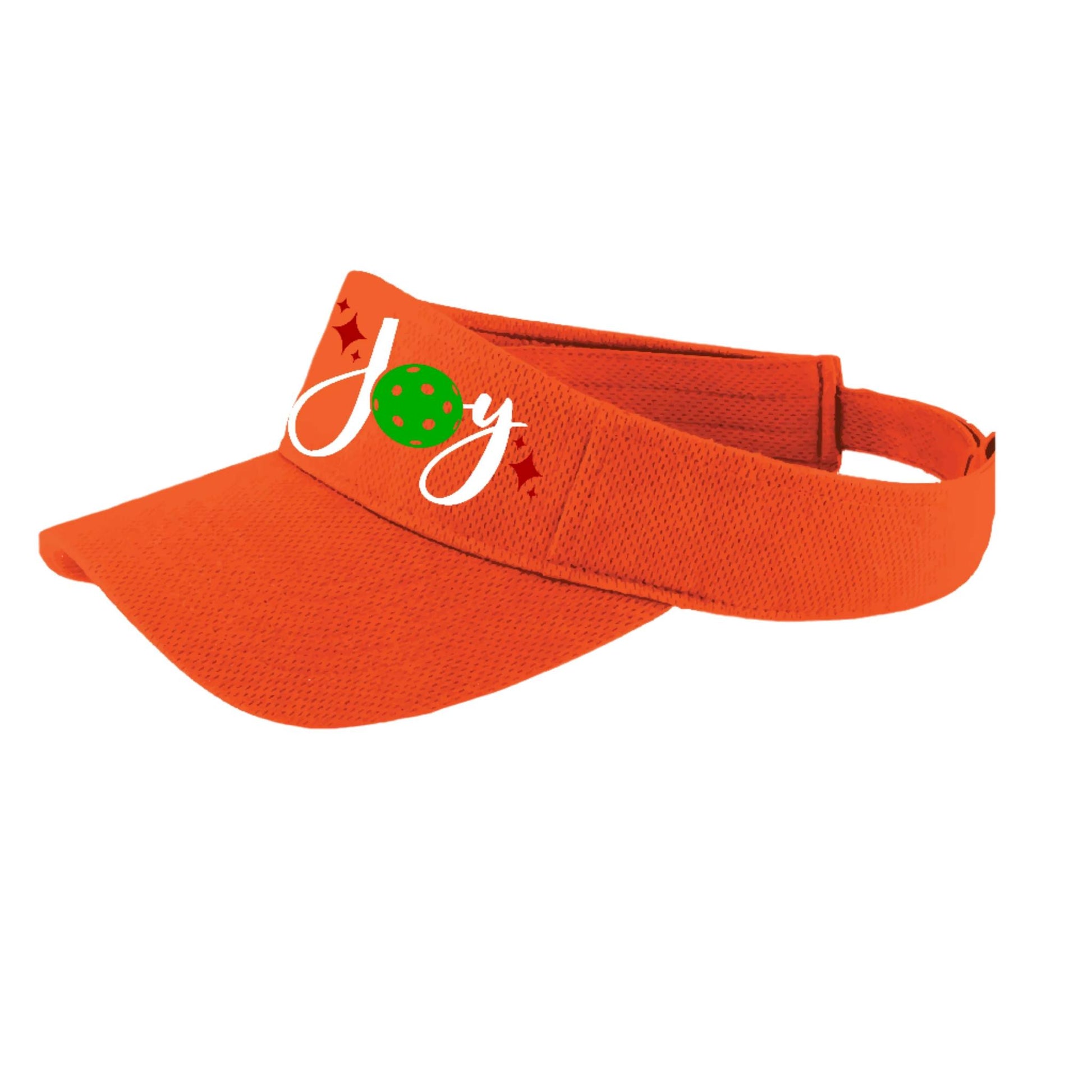 Joy | Pickleball Visors | Moisture Wicking 100% Polyester