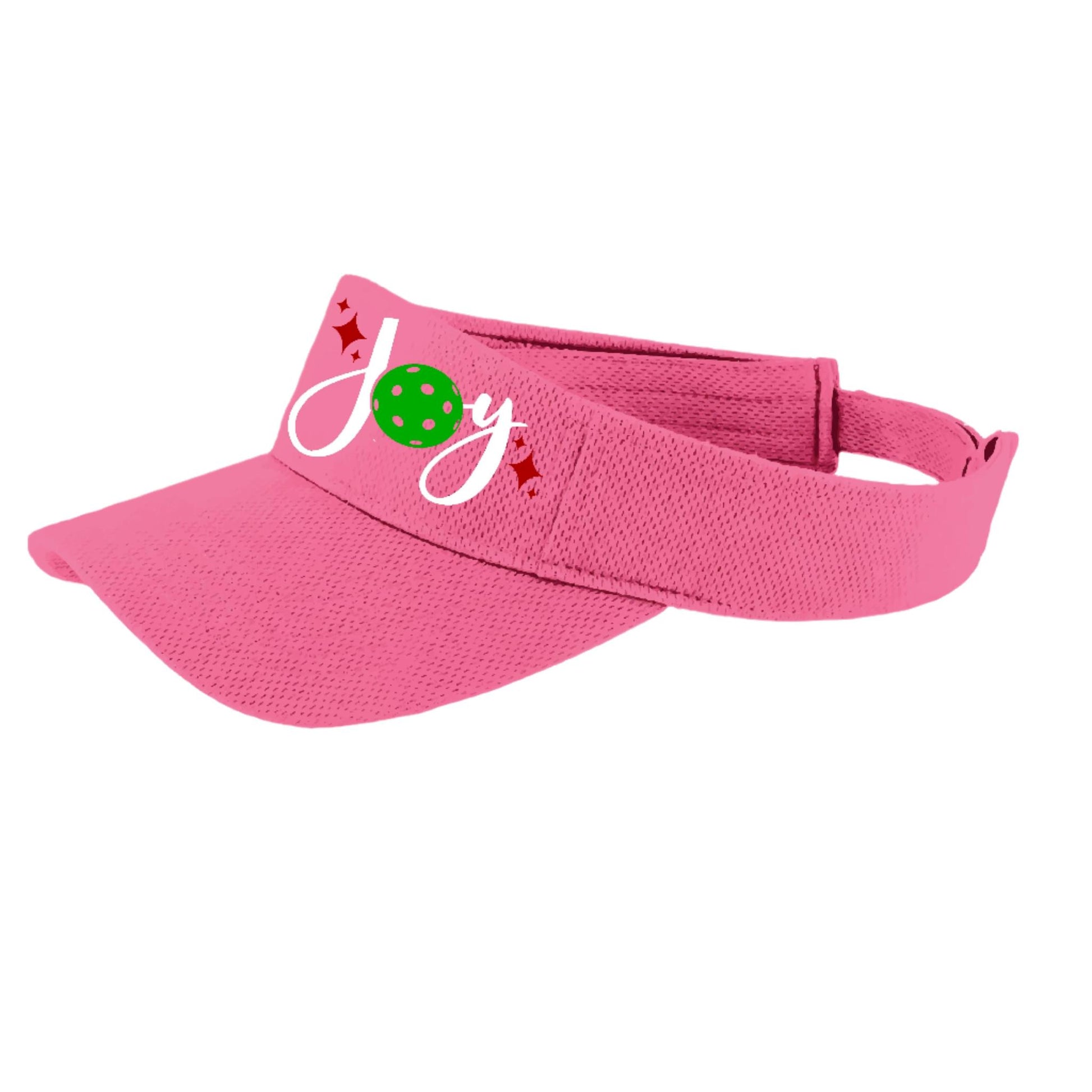 Joy | Pickleball Visors | Moisture Wicking 100% Polyester