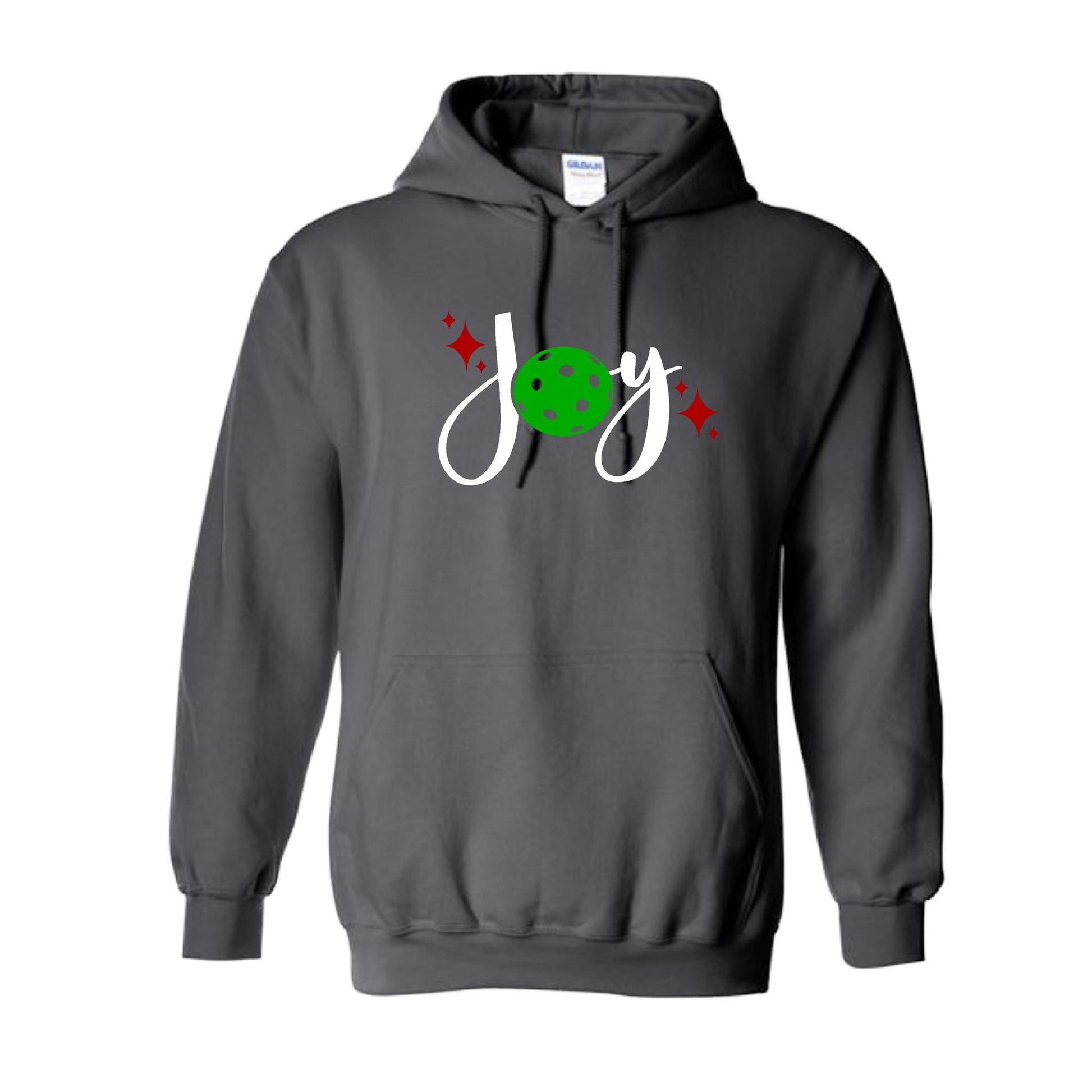 Joy | Unisex Hoodie Athletic Sweatshirt | 50% Cotton/50% Polyester