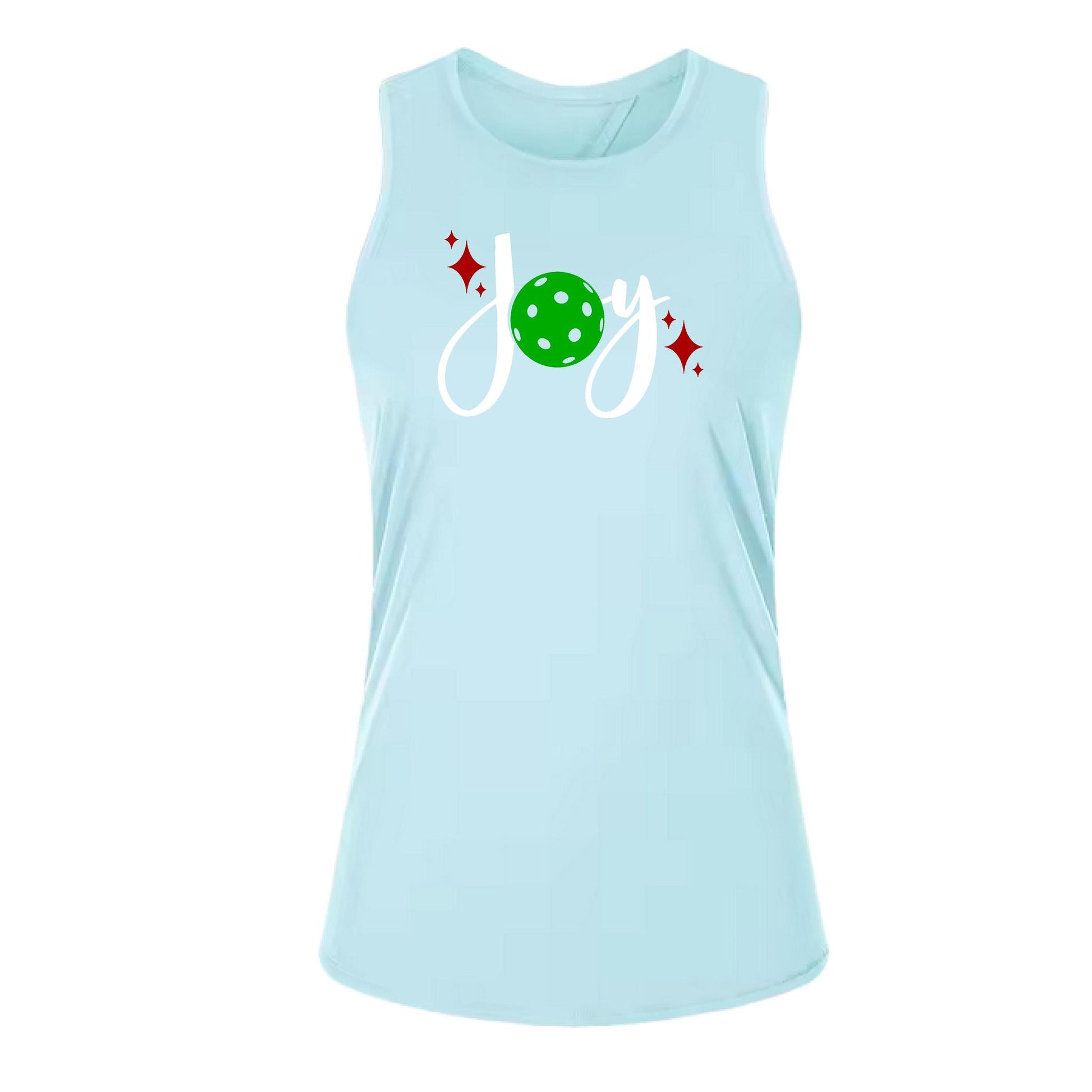 Joy | Women's Split Back or Tied Back Pickleball Performance Tank | 80/20 Nylon Spandex Mix