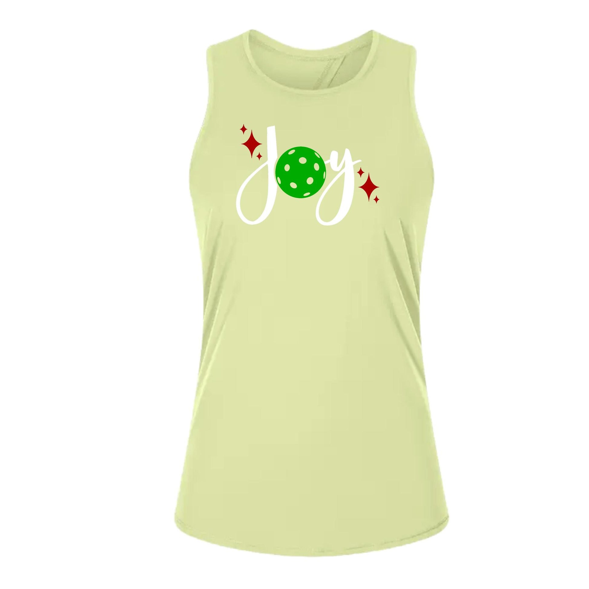 Joy | Women's Split Back or Tied Back Pickleball Performance Tank | 80/20 Nylon Spandex Mix