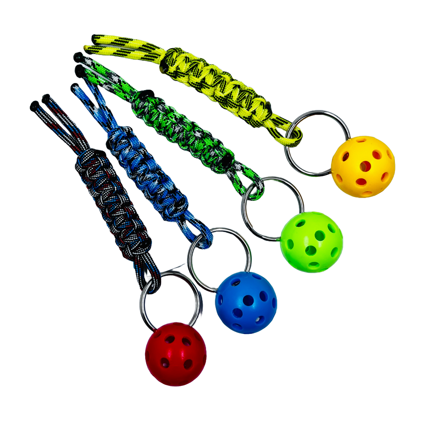 Micro Pickleball Keychain/Zipper Pull (4 Inch) | Pickleball Keychains | Fun Pickleball Gifts