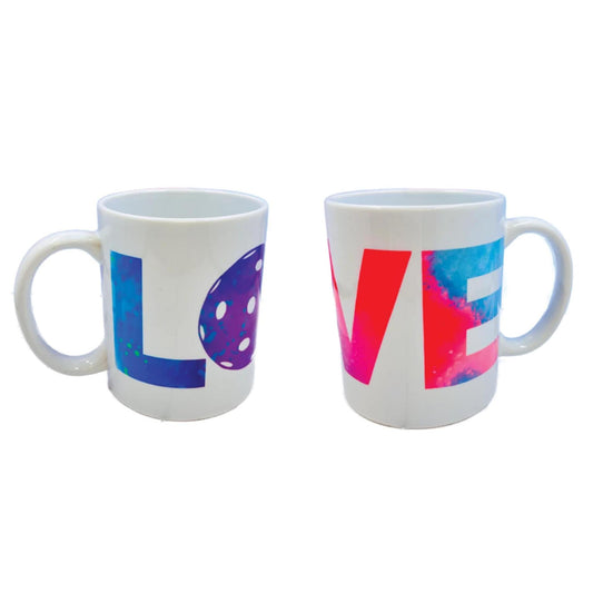 LOVE Pickleball Galactic | Pickleball Coffee Cup | Fun Pickleball Gifts