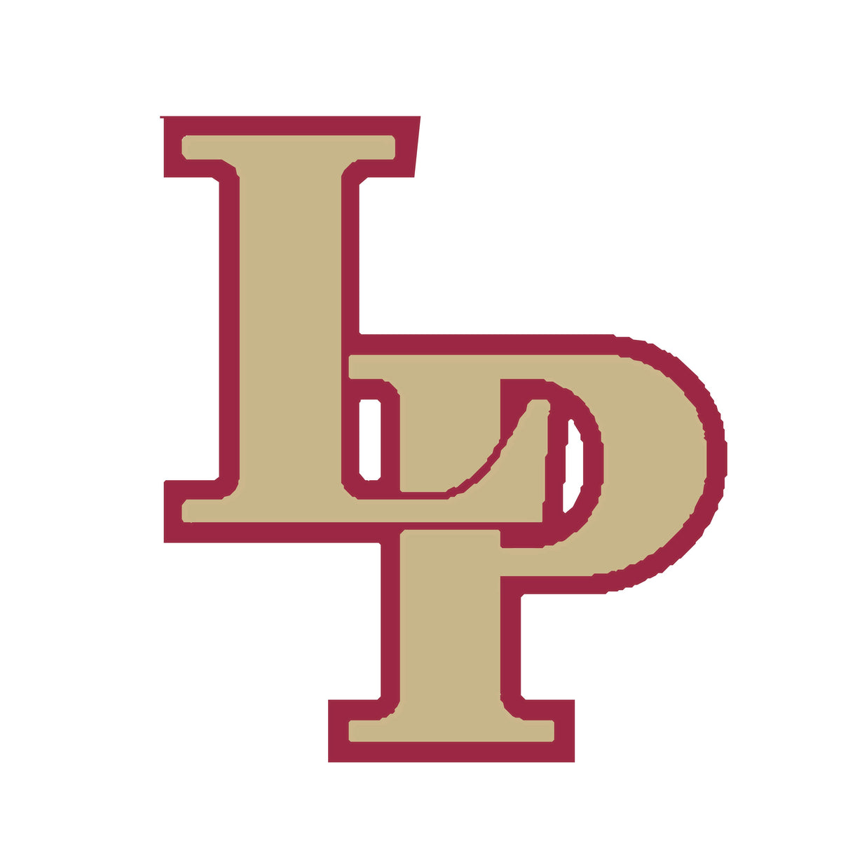 Lone Peak High UHSPA Initials Design | Women's Short Sleeve Crewneck T-Shirts | 100% Polyester