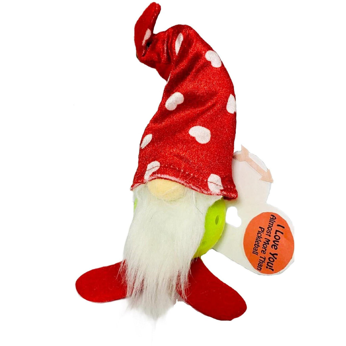 Large Custom Valentine's Pickleball Gnome Pickleball Valentine's Gifts And Unique Home Decor