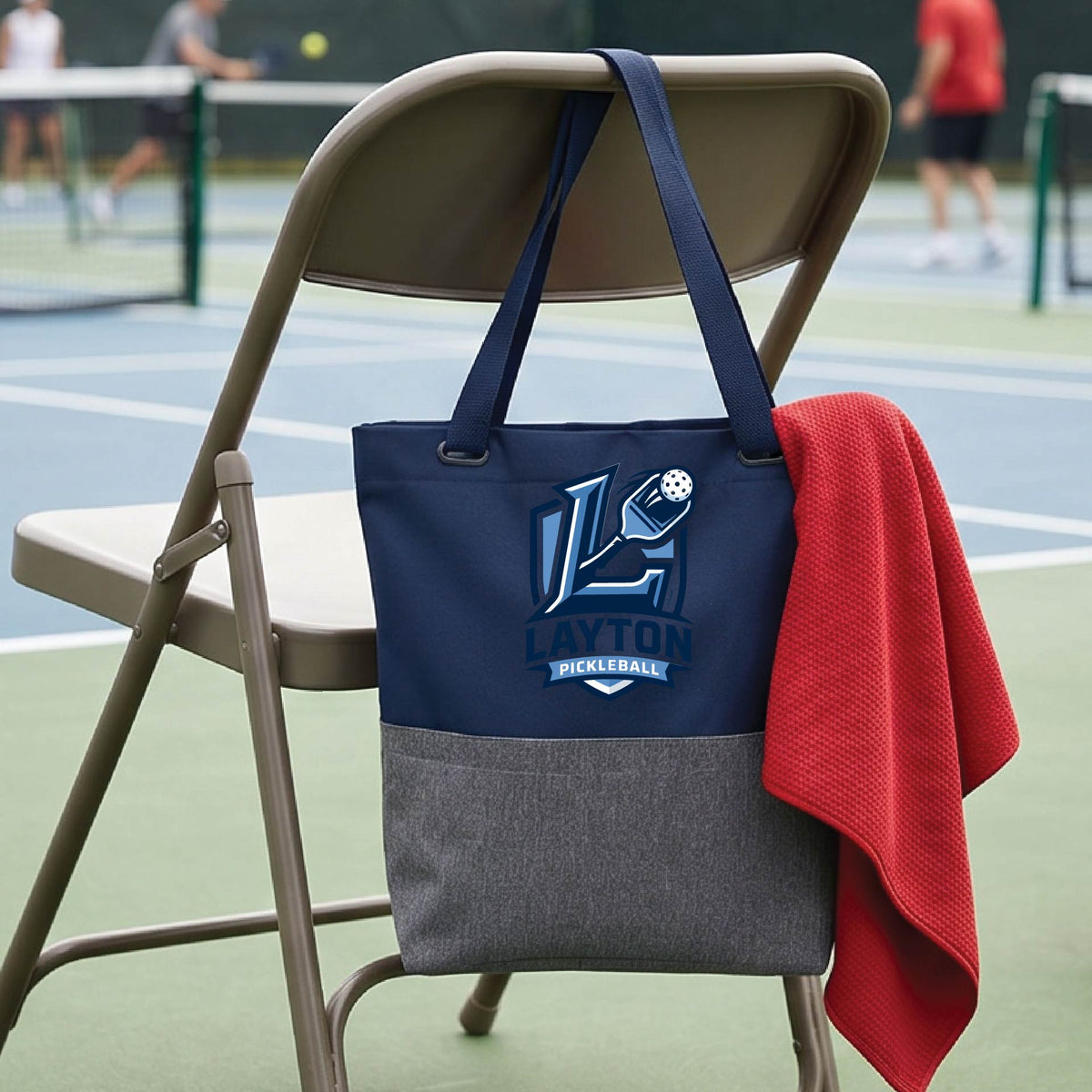 Layton High School Pickleball Tote Bag Sports Tote for Pickleball Players Gift Court Carryall Team Gift