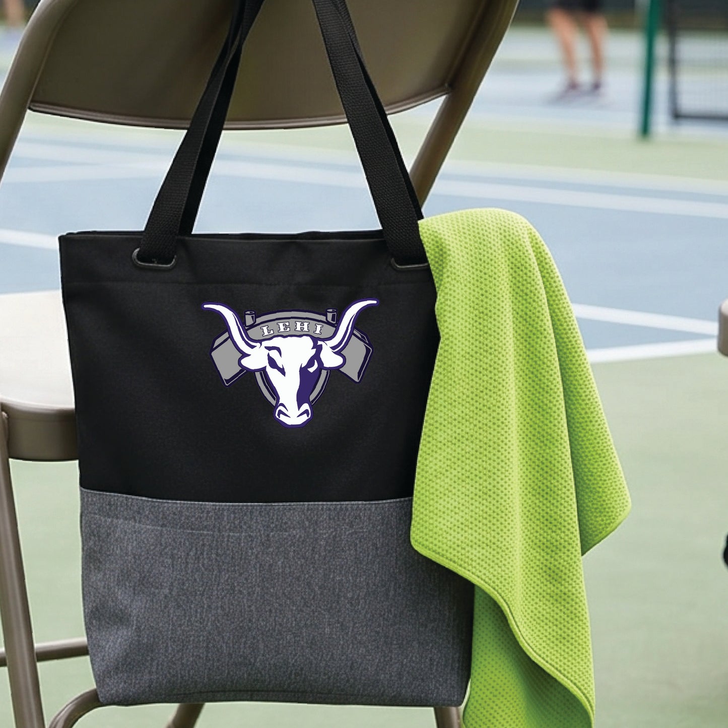 Lehi High School Pickleball Tote Bag Sports Tote for Pickleball Players Gift Court Carryall Team Gift