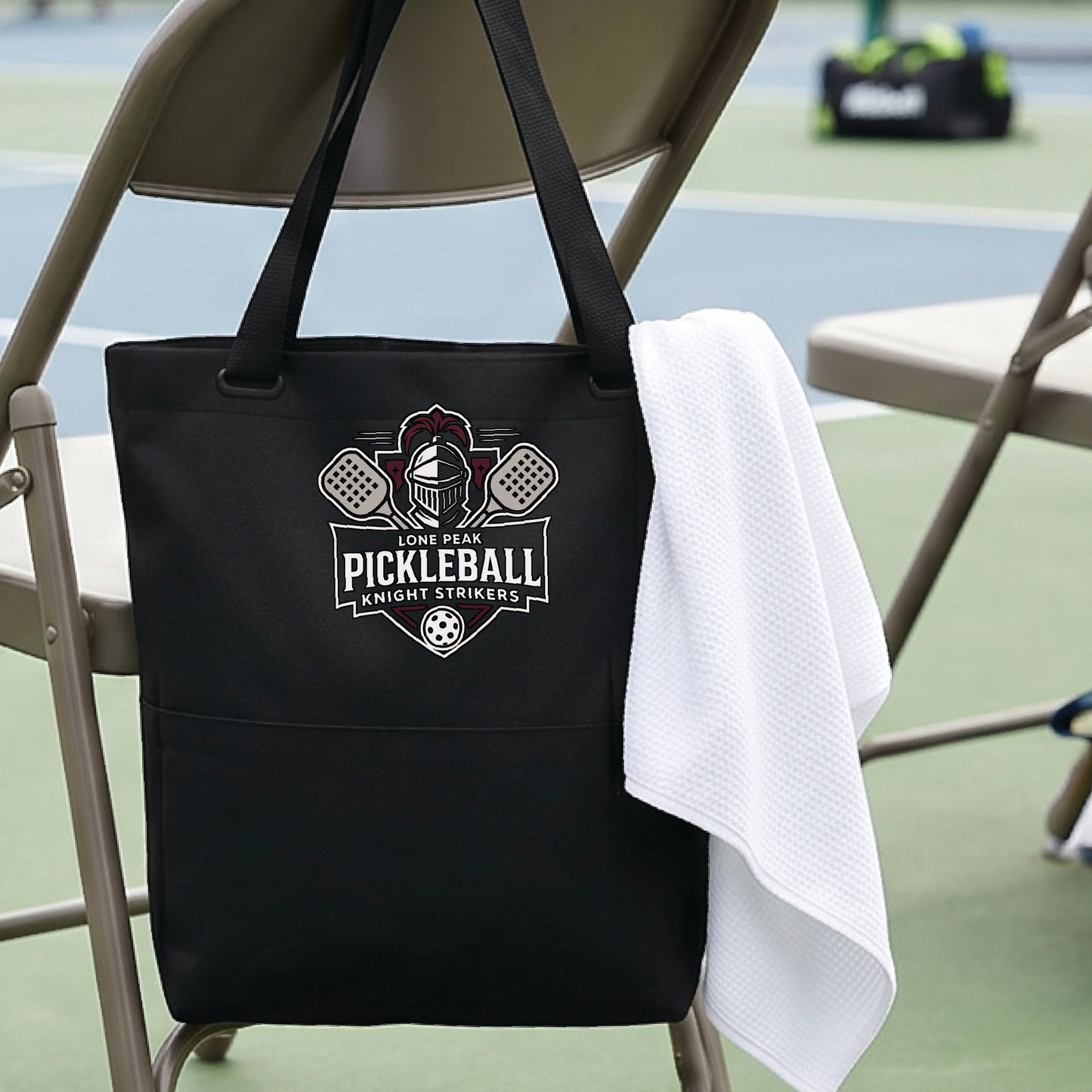 Lone Peak High School Pickleball Tote Bag Sports Tote for Pickleball Players Gift Court Carryall Team Gift