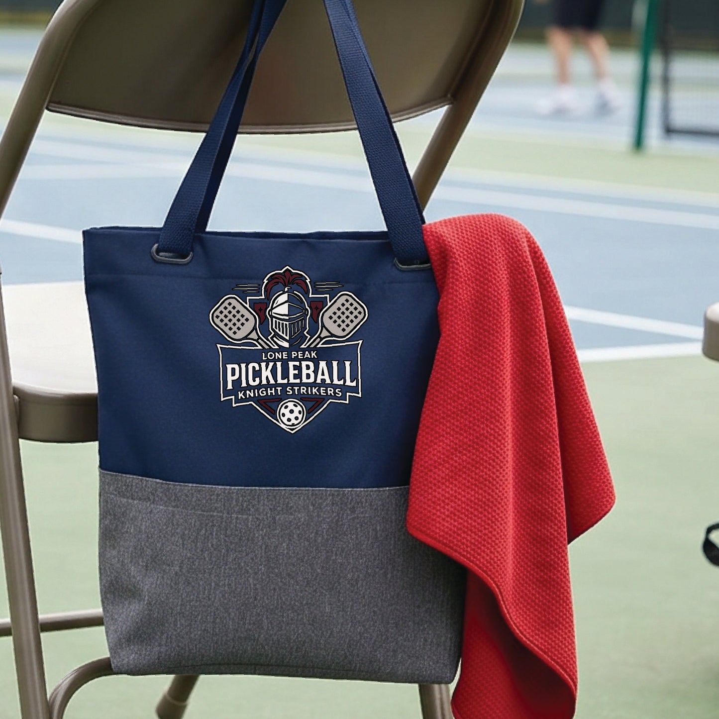 Lone Peak High School Pickleball Tote Bag Sports Tote for Pickleball Players Gift Court Carryall Team Gift