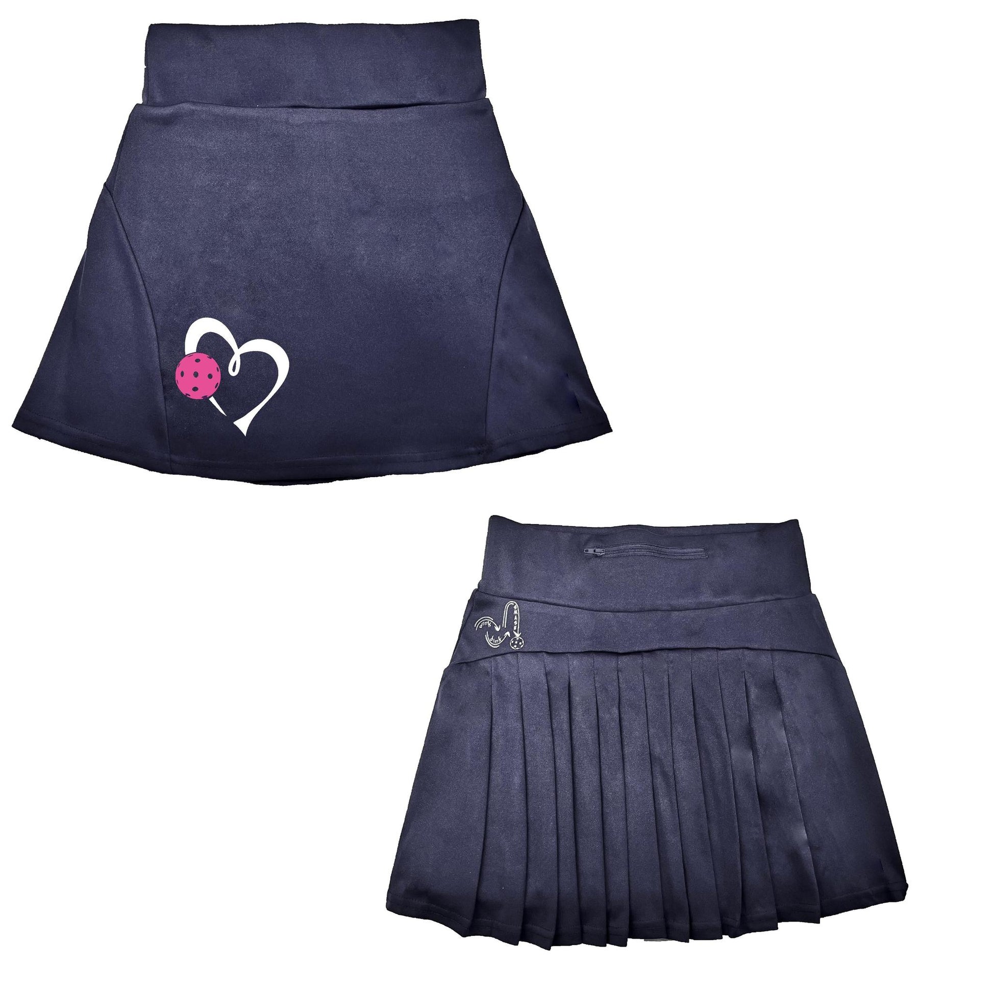 Love Pickleball (Pink) | Women's Flirty Pickleball Skort