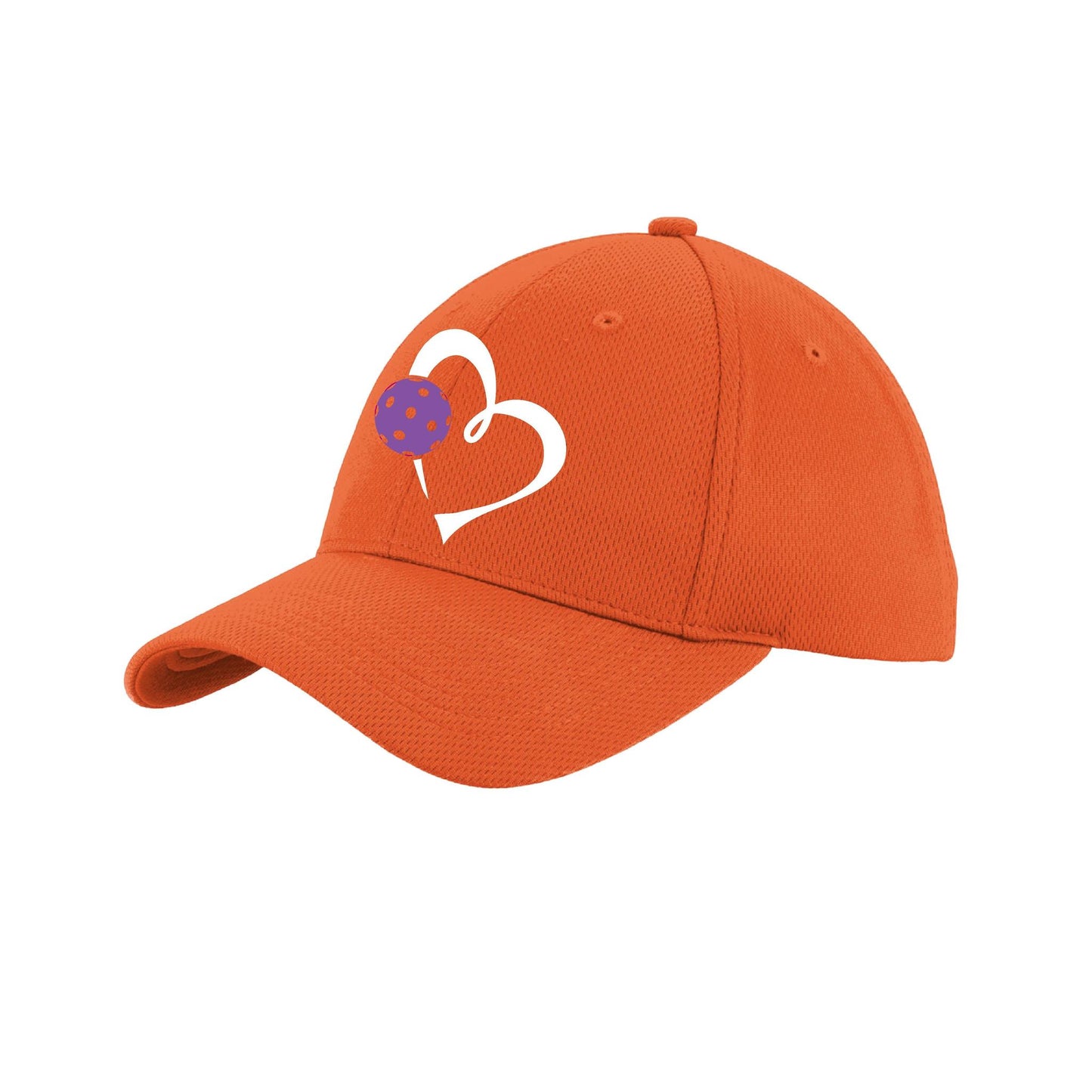 Love Pickleball (Purple) Custom | Pickleball Hat | Moisture-Wicking 100% Polyester