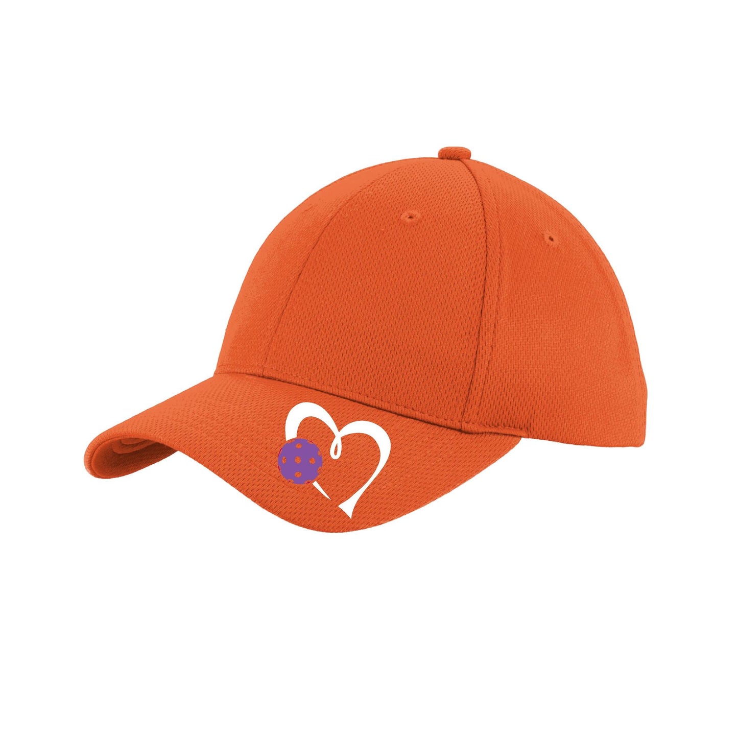 Love Pickleball (Purple) Custom | Pickleball Hat | Moisture-Wicking 100% Polyester