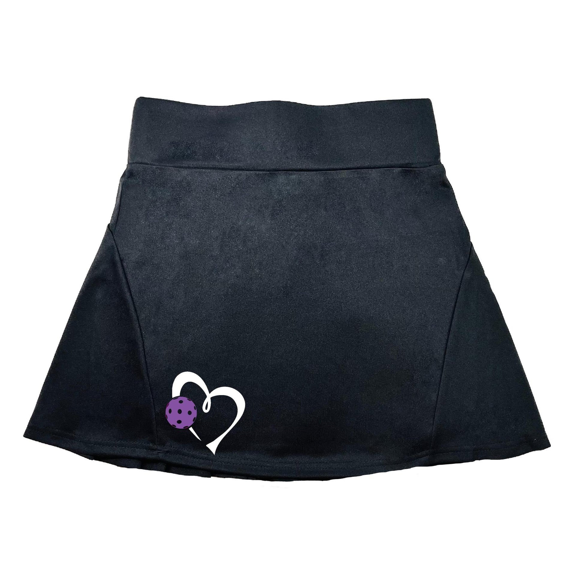 Love Pickleball (Purple) | Women's Flirty Pickleball Skort