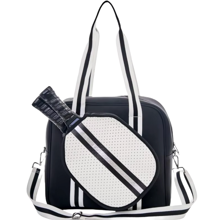 Classy Pickleball Bag | Personalized Pickleball and Paddle Sports Bag | Large Size Court Tote Bag